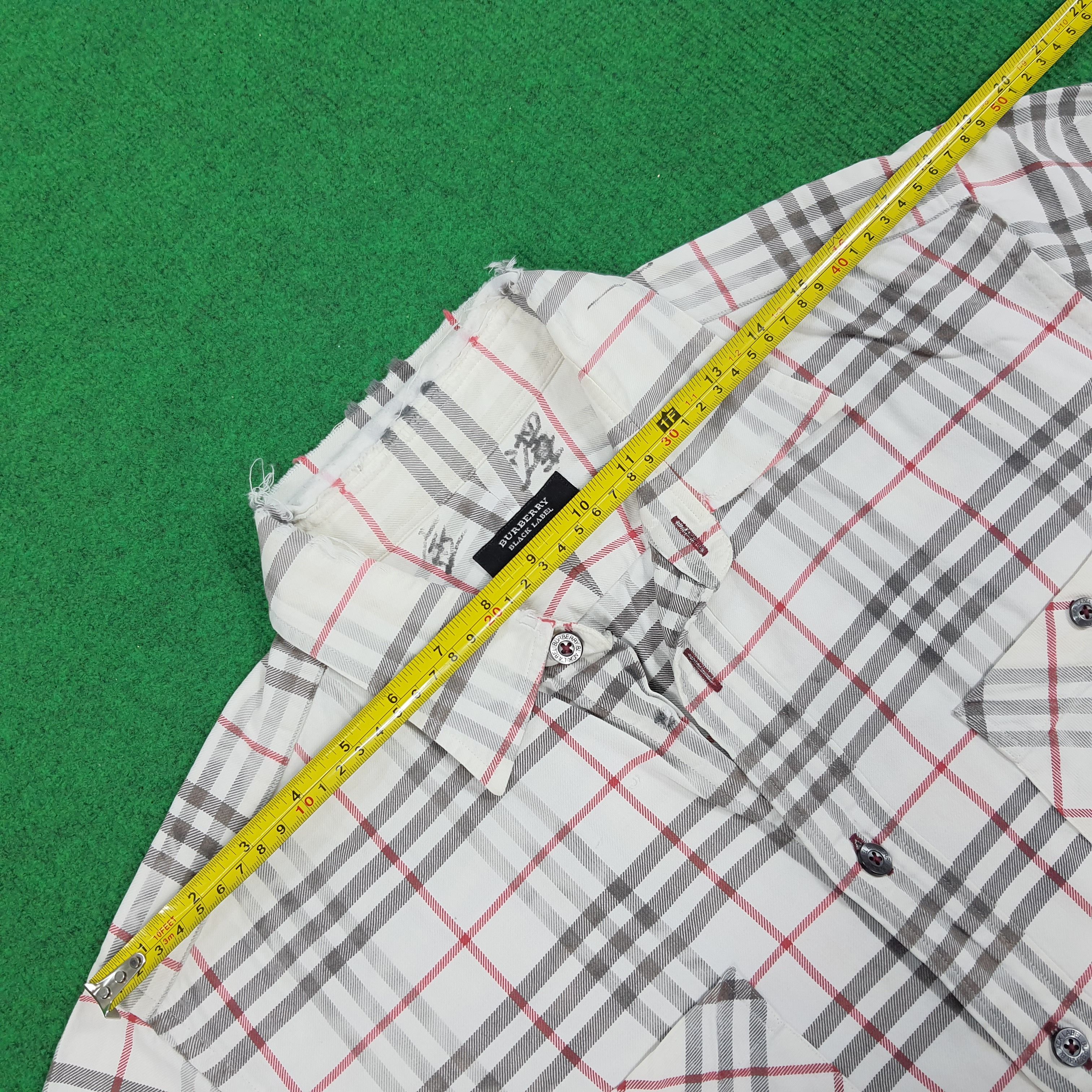 Burberry × Vintage Vintage Burberry Black Label Long Sleve Shirt Size US L / EU 52-54 / 3 - 12 Thumbnail