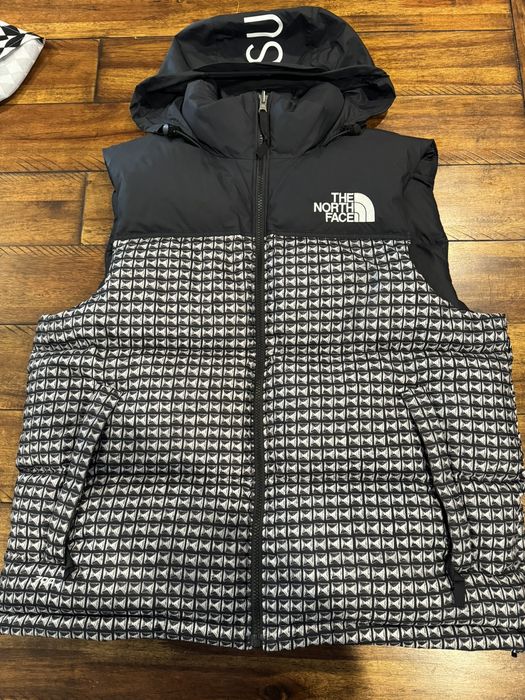 Supreme Supreme X The North Face Studded Nuptse Vest Size Large