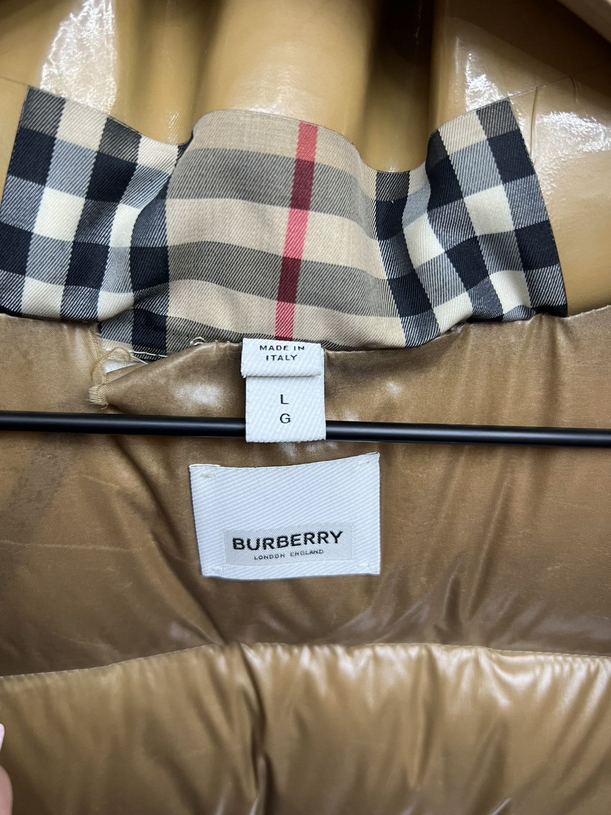 Burberry Burberry Tape Puffer Jacket Size US L / EU 52-54 / 3 - 10 Thumbnail