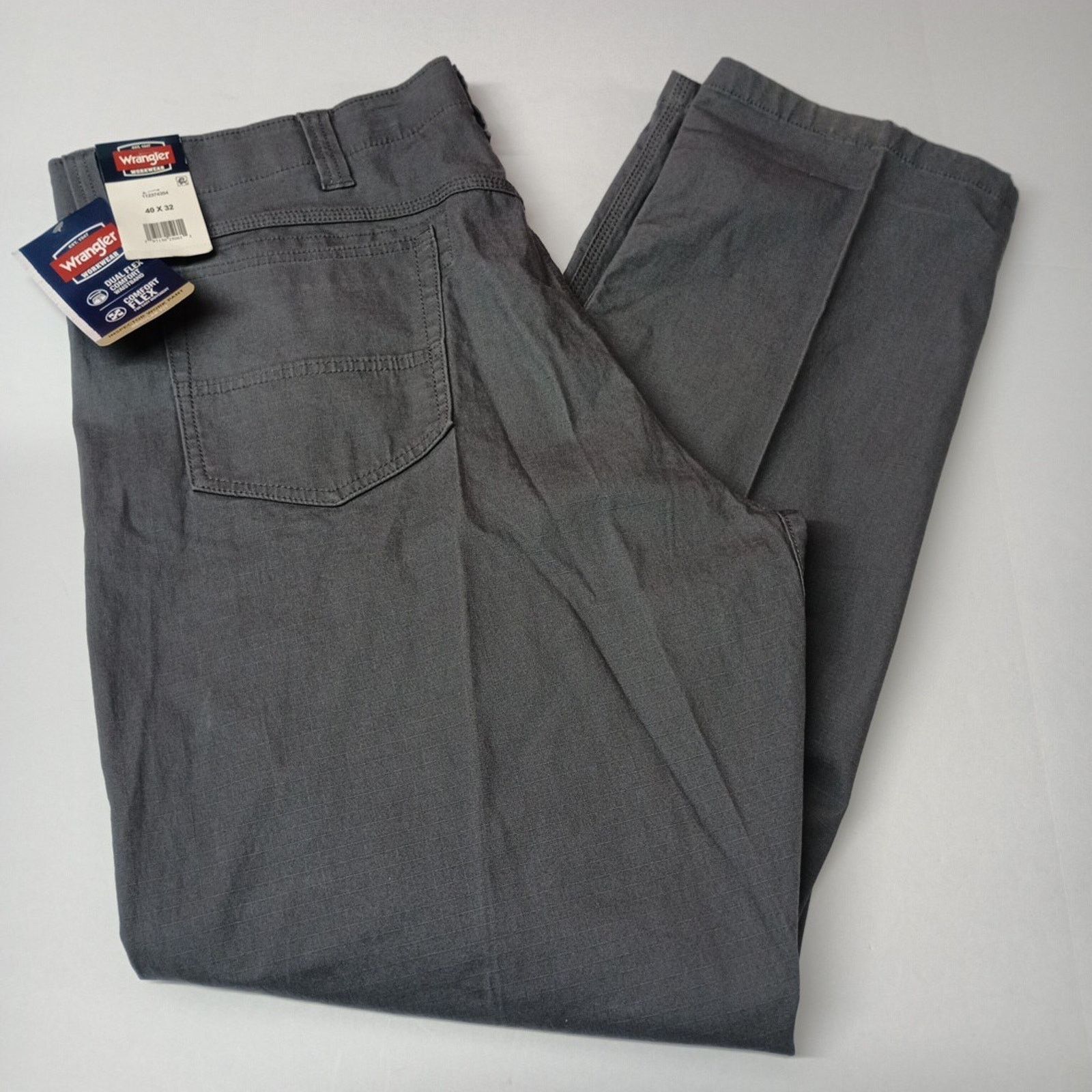 Wrangler Wrangler Inspector Ripstop Work Pants Men's 40x32 Gray Size US 40 / EU 56 - 1 Thumbnail