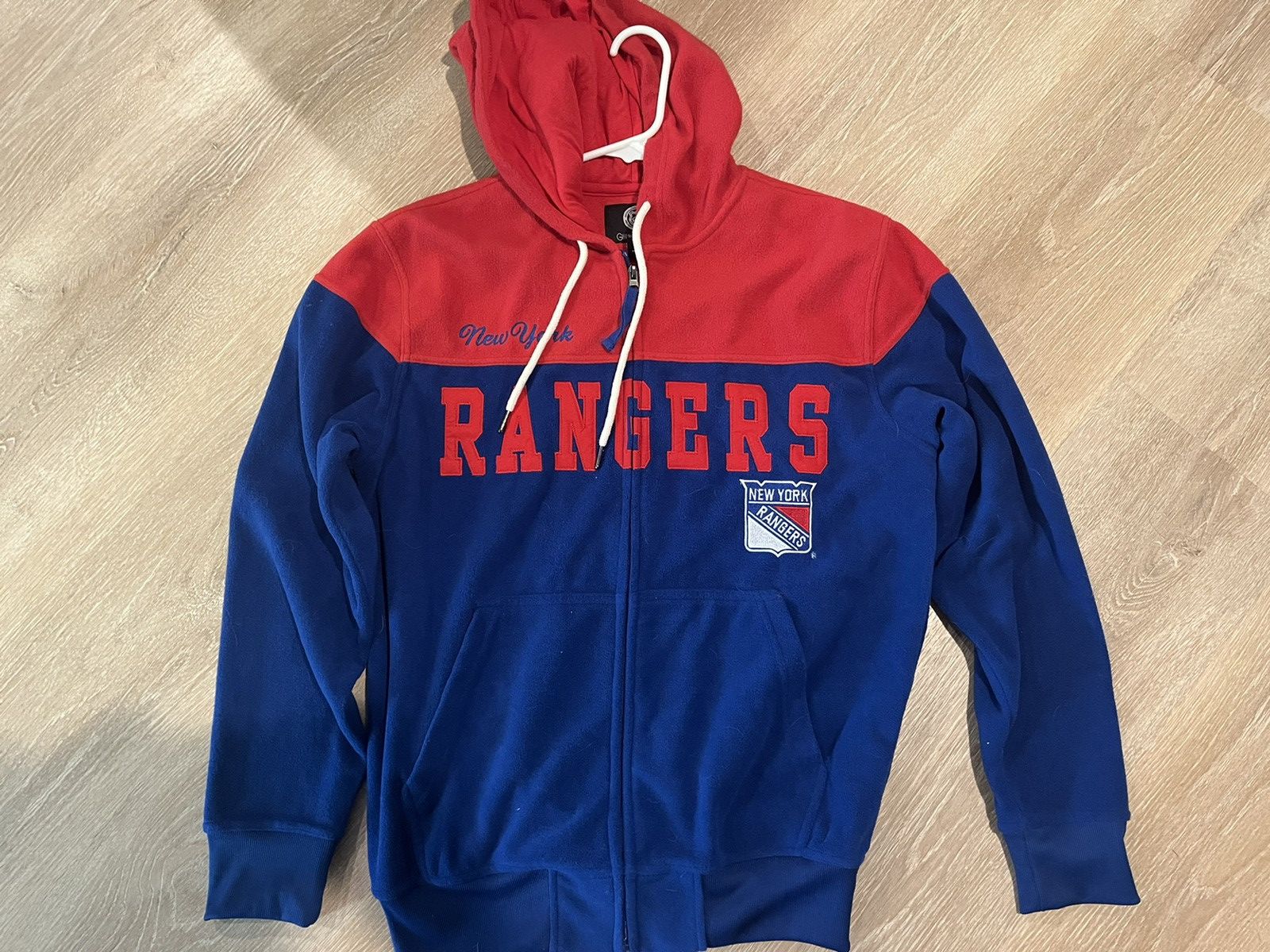 NHL New York Rangers Vintage Style Retro Hoodie Sweatshirt Size US M / EU 48-50 / 2 - 1 Thumbnail