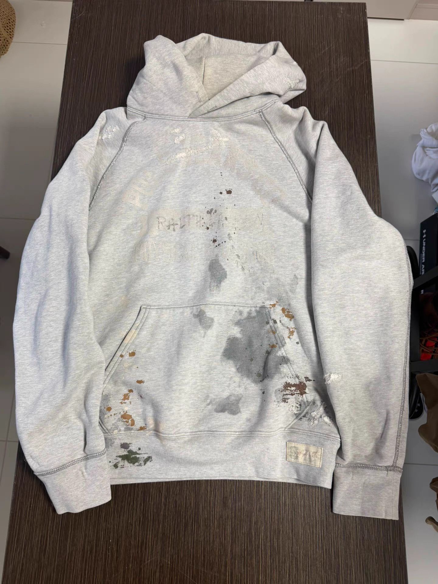 Polo Ralph Lauren Polo Ralph Lauren Distressed Embroidered Sweatshirt K18 Size US M / EU 48-50 / 2 - 1 Thumbnail