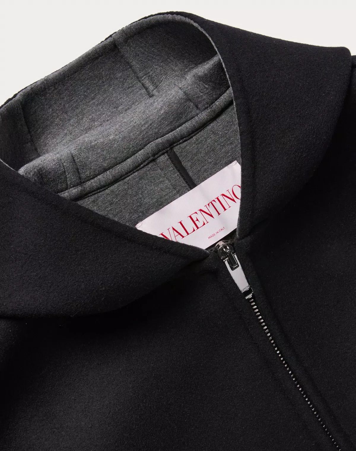 Valentino o1s1wg110426 Compact Drap Peacoat in Nero Size XS / US 0-2 / IT 36-38 - 5 Thumbnail
