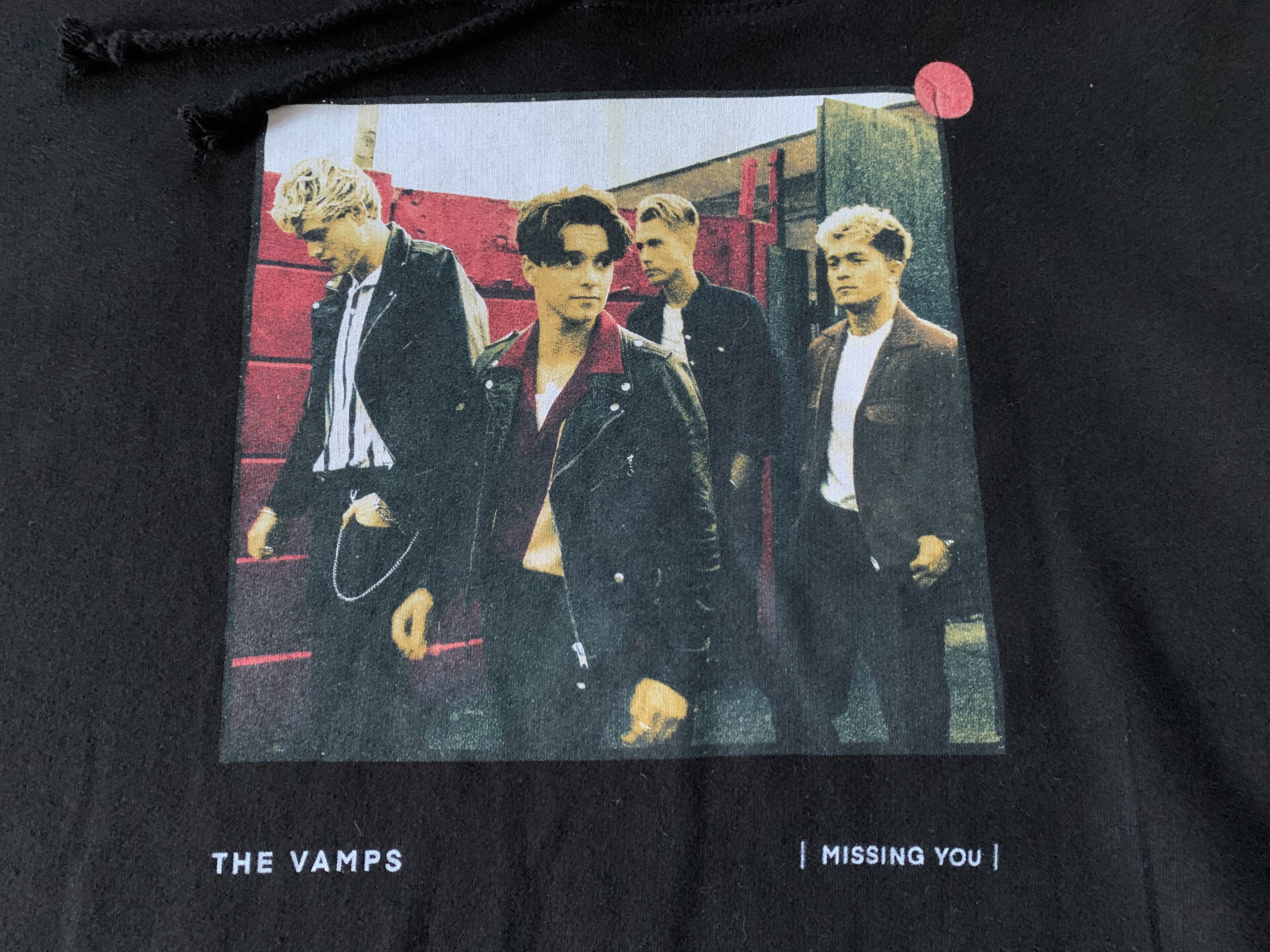 Band Tees × Vintage The Vamps Missing You Band Black Hoodie Size US XL / EU 56 / 4 - 5 Thumbnail