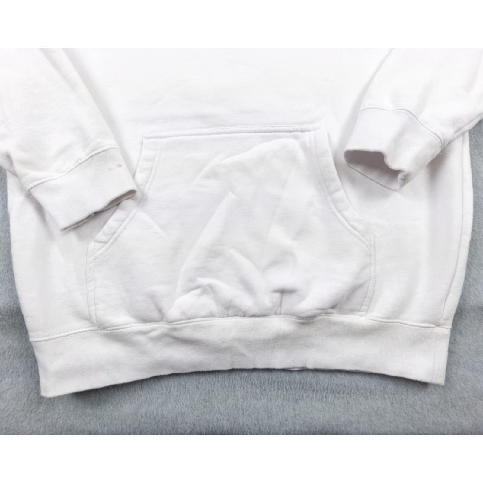Alltimers Alltimers Adult Hooded Sweatshirt Medium White Hoodie Streetwear Skateboarding Sweater Size US M / EU 48-50 / 2 - 3 Thumbnail