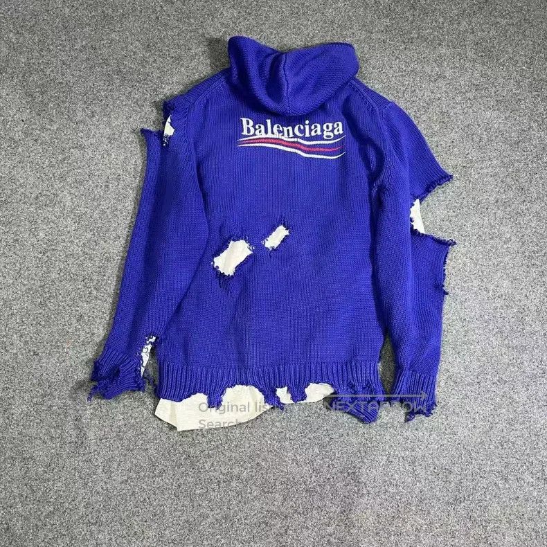 Balenciaga Balenciaga Mock Two-Piece Sweater Size S Size US S / EU 44-46 / 1 - 2 Thumbnail