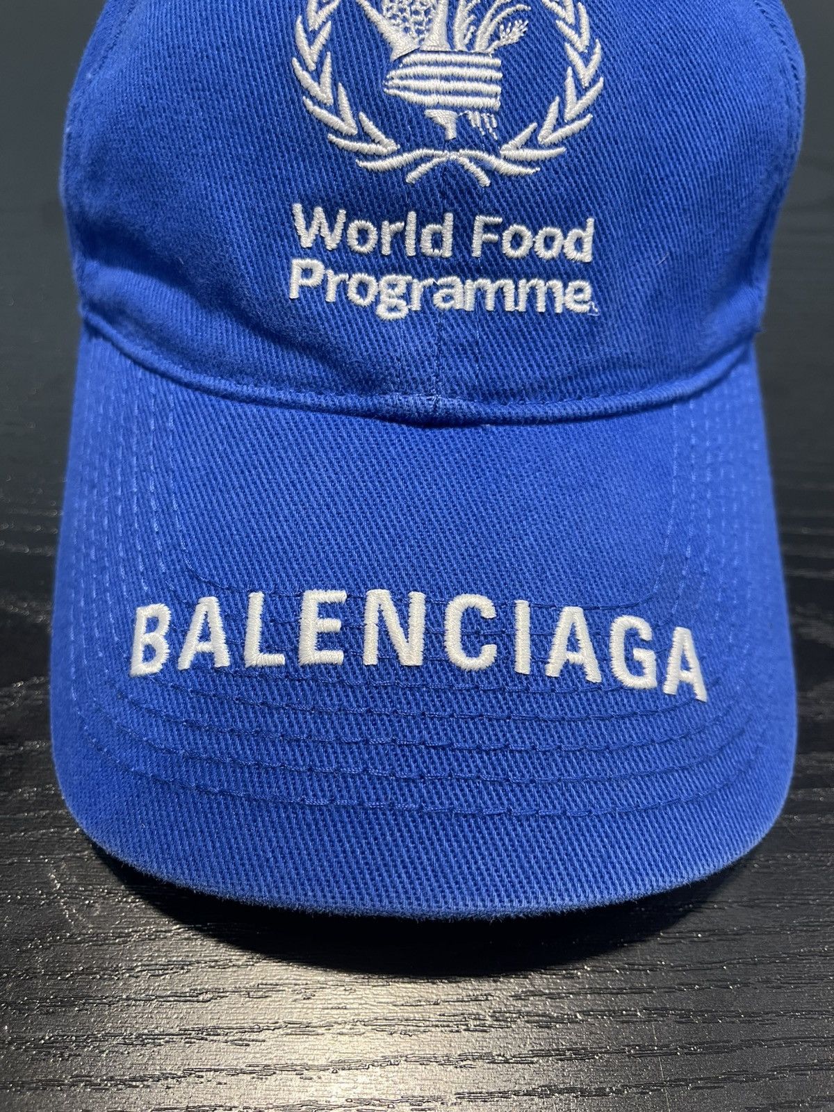Balenciaga Balenciaga Blue WFP Baseball Cap Size ONE SIZE - 3 Thumbnail