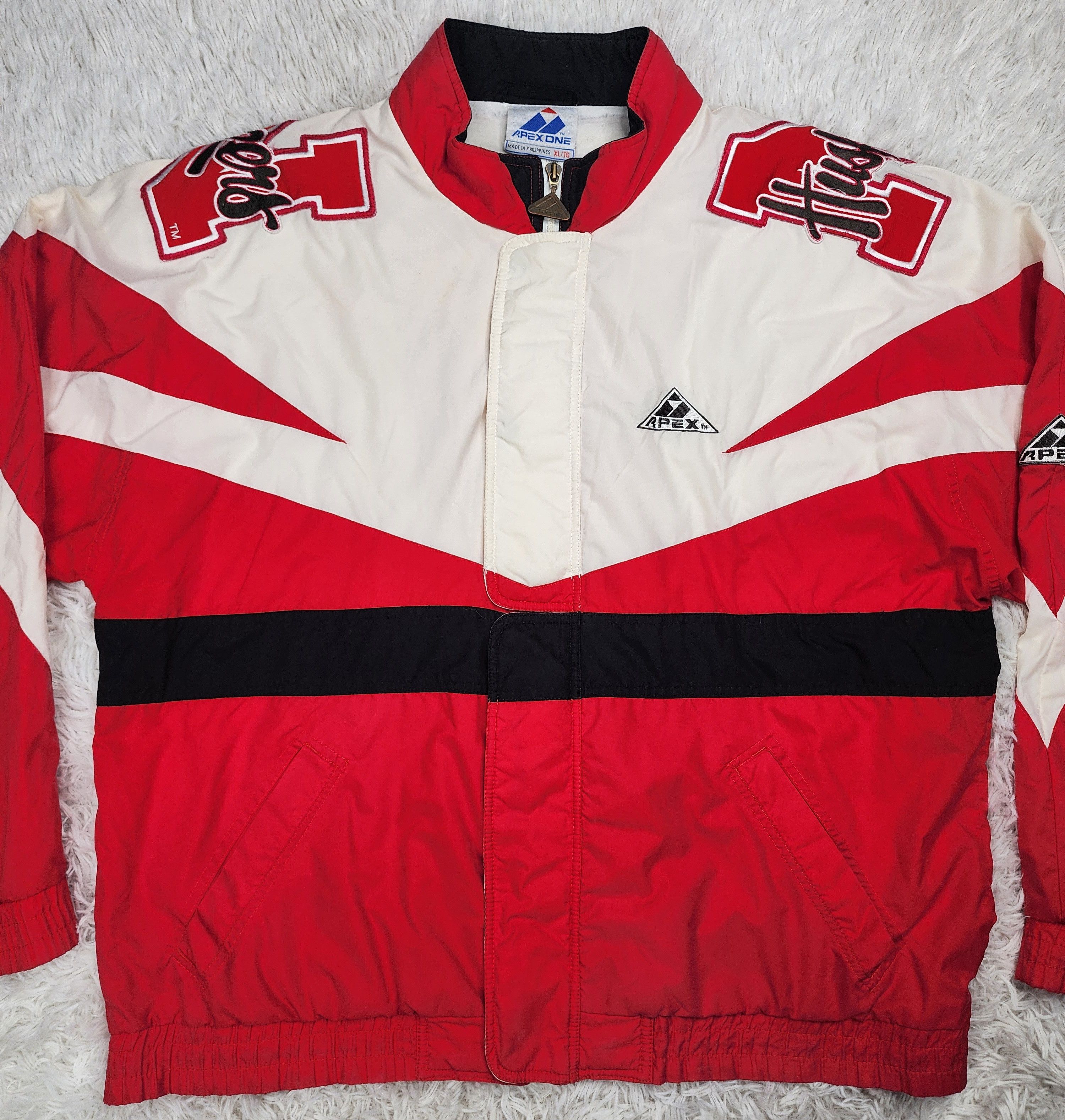 Apex One Vintage Apex one Nebraska Cornhuskers windbreaker jacket Size US XL / EU 56 / 4 - 2 Thumbnail