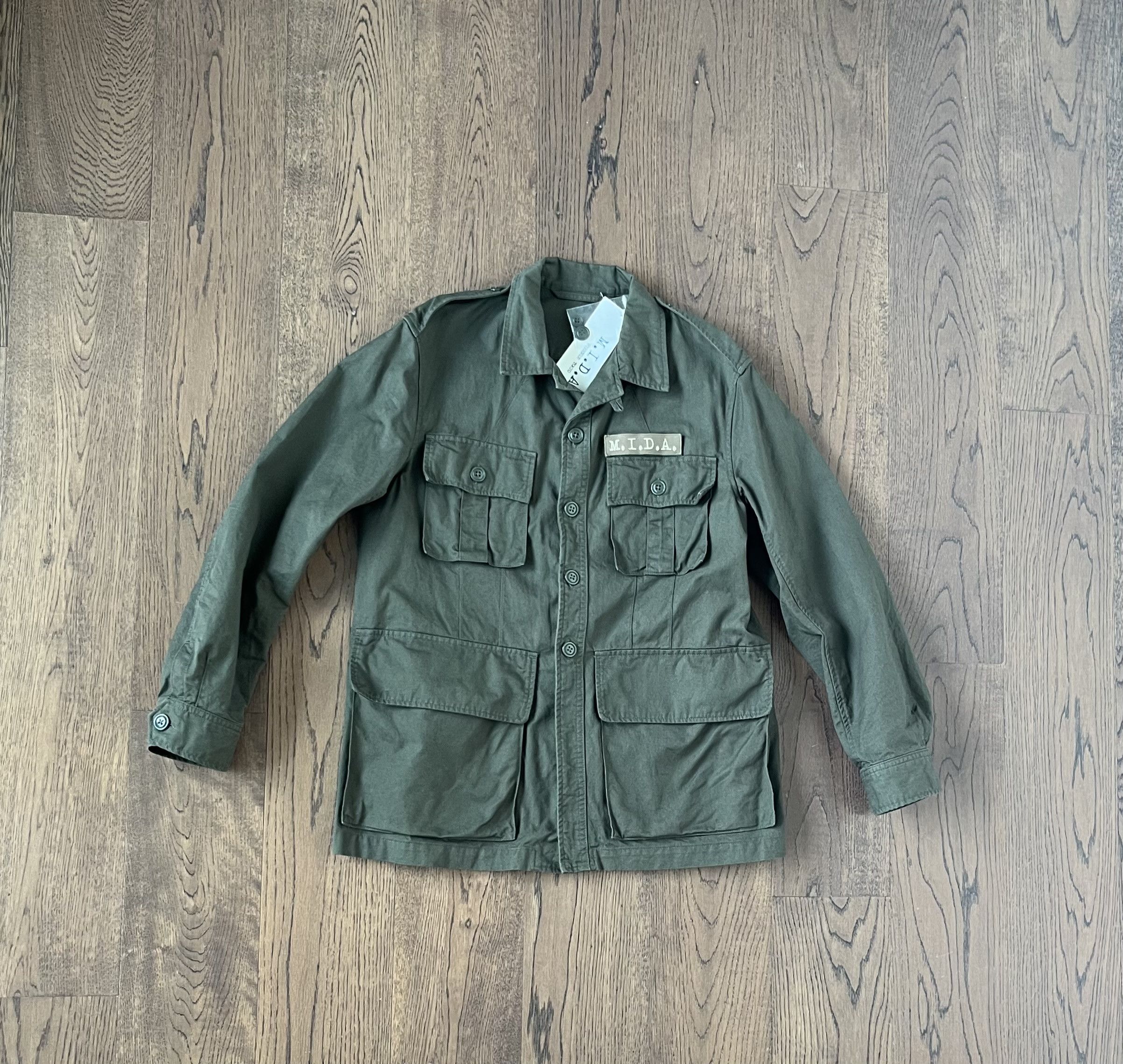 Other MIDA Italy Japanese Edition Army Green Hunting Bush Jacket Size US S / EU 44-46 / 1 - 1 Thumbnail