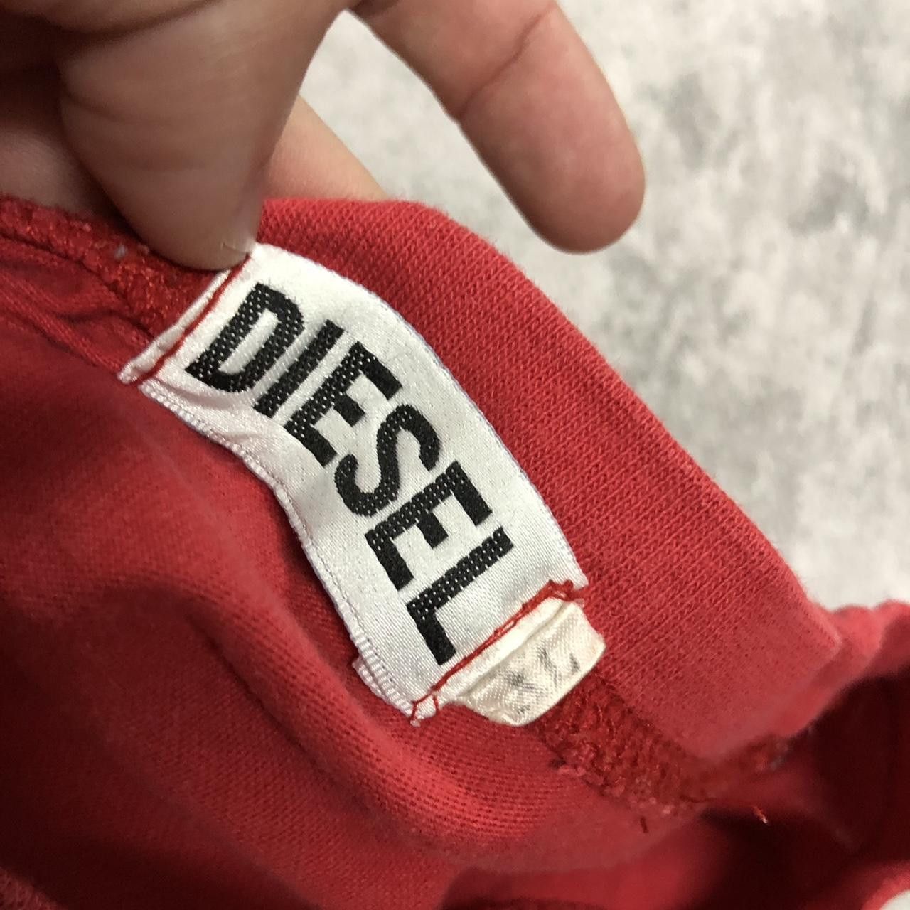 Diesel Diesel vintage red T-shirt boxy Size US XL / EU 56 / 4 - 5 Thumbnail