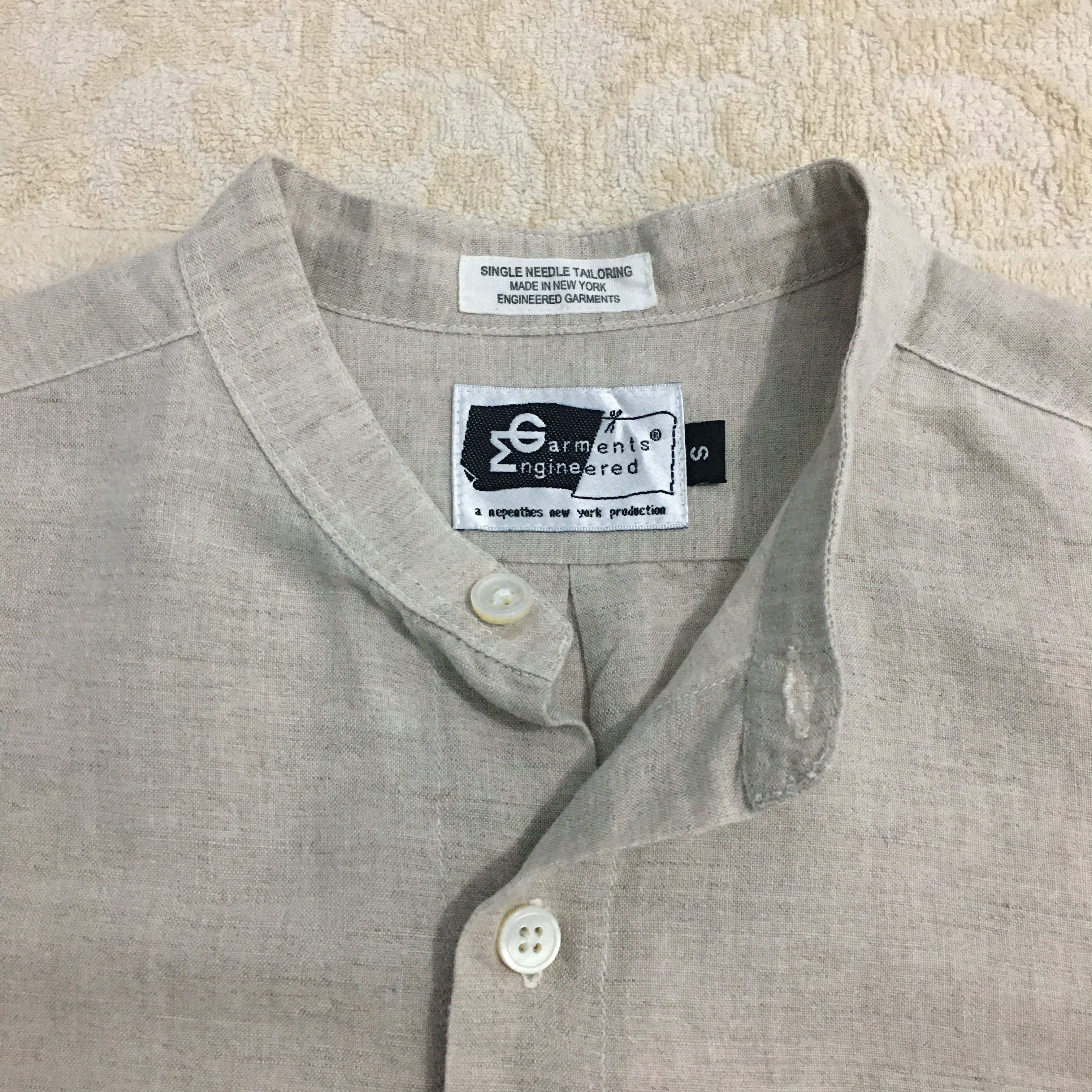 Engineered Garments Enginered Garments Shanghai Cotton Linen Shirt Size US M / EU 48-50 / 2 - 7 Thumbnail