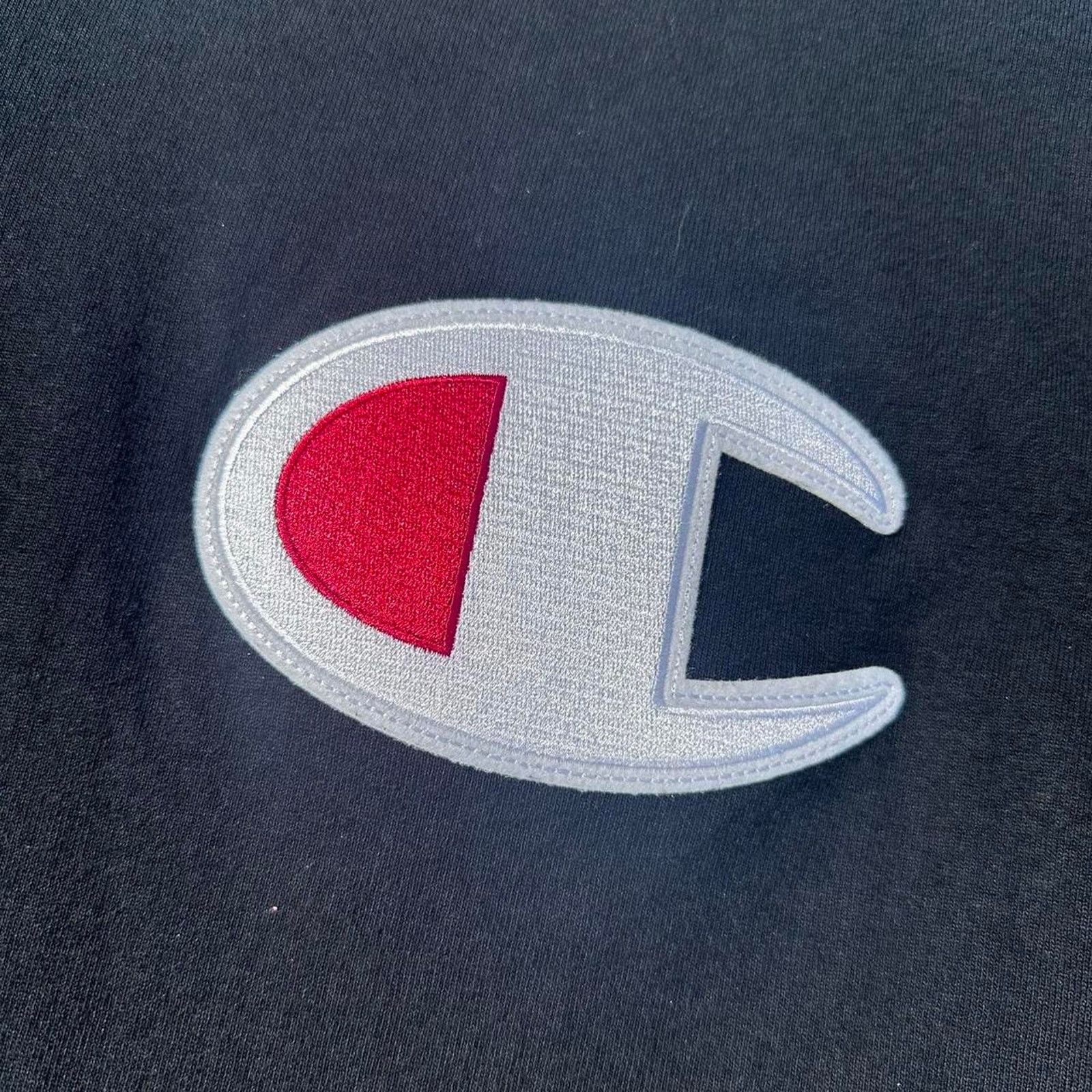 Champion Champion Embroidery Patch Logo Black Size 2XL Size US XXL / EU 58 / 5 - 2 Thumbnail