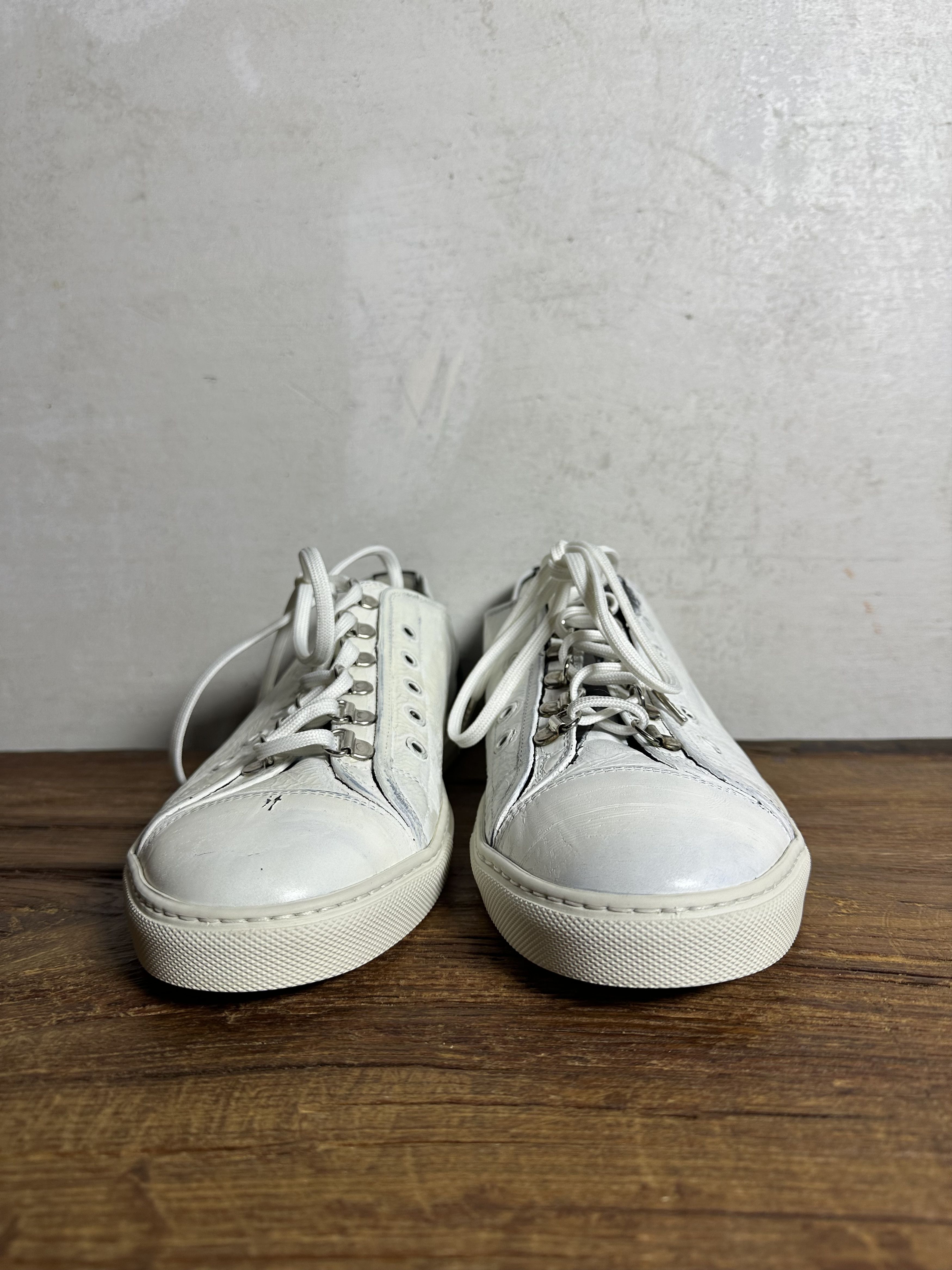 Neil Barrett Neil Barrett Painted Two-Toned Low-Top Sneakers Size US 10 / EU 43 - 5 Thumbnail