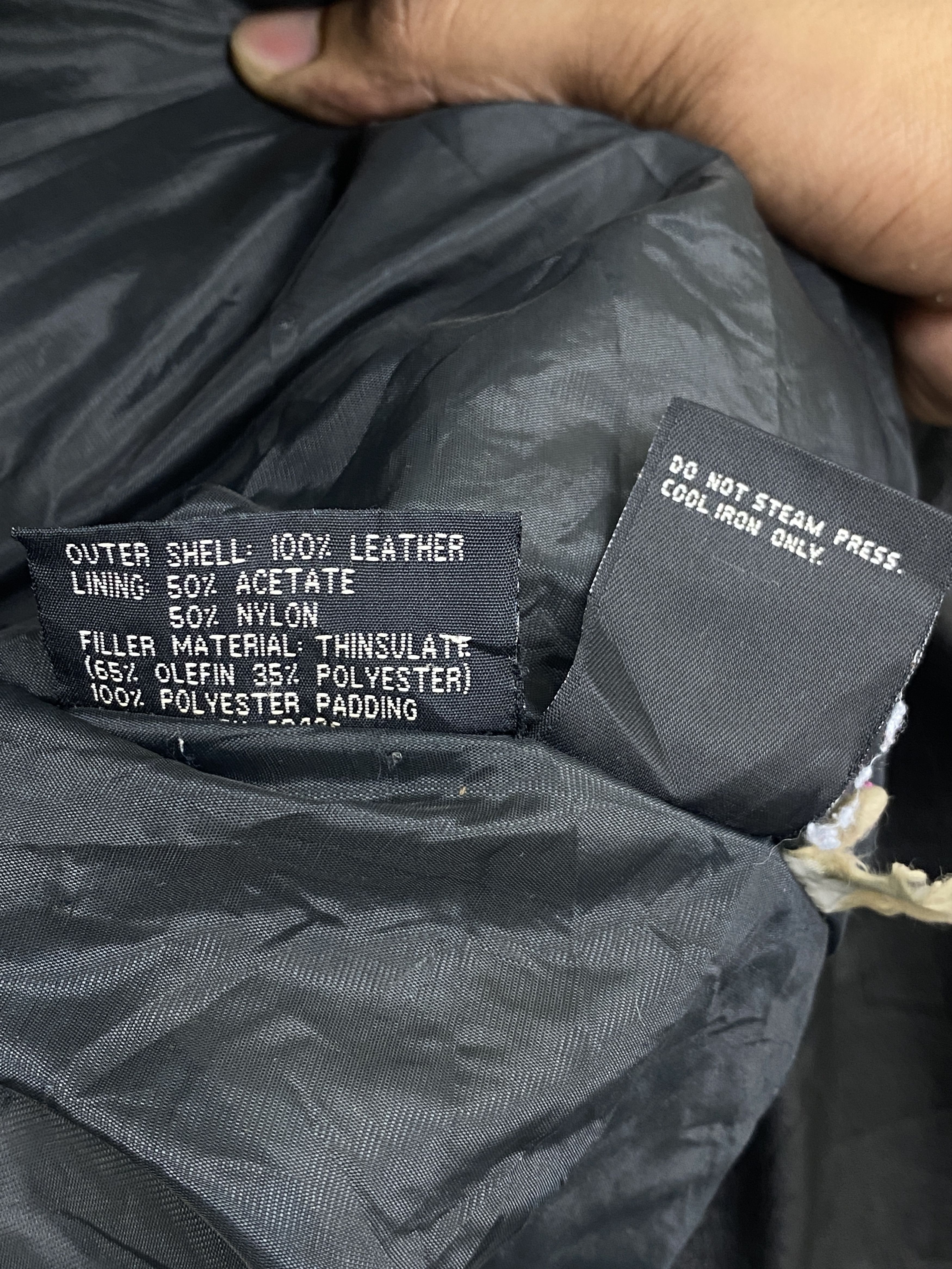 If Six Was Nine Vintage Wilsons Leather Thinsulate Punk Style Jacket J2001 Size US L / EU 52-54 / 3 - 12 Thumbnail