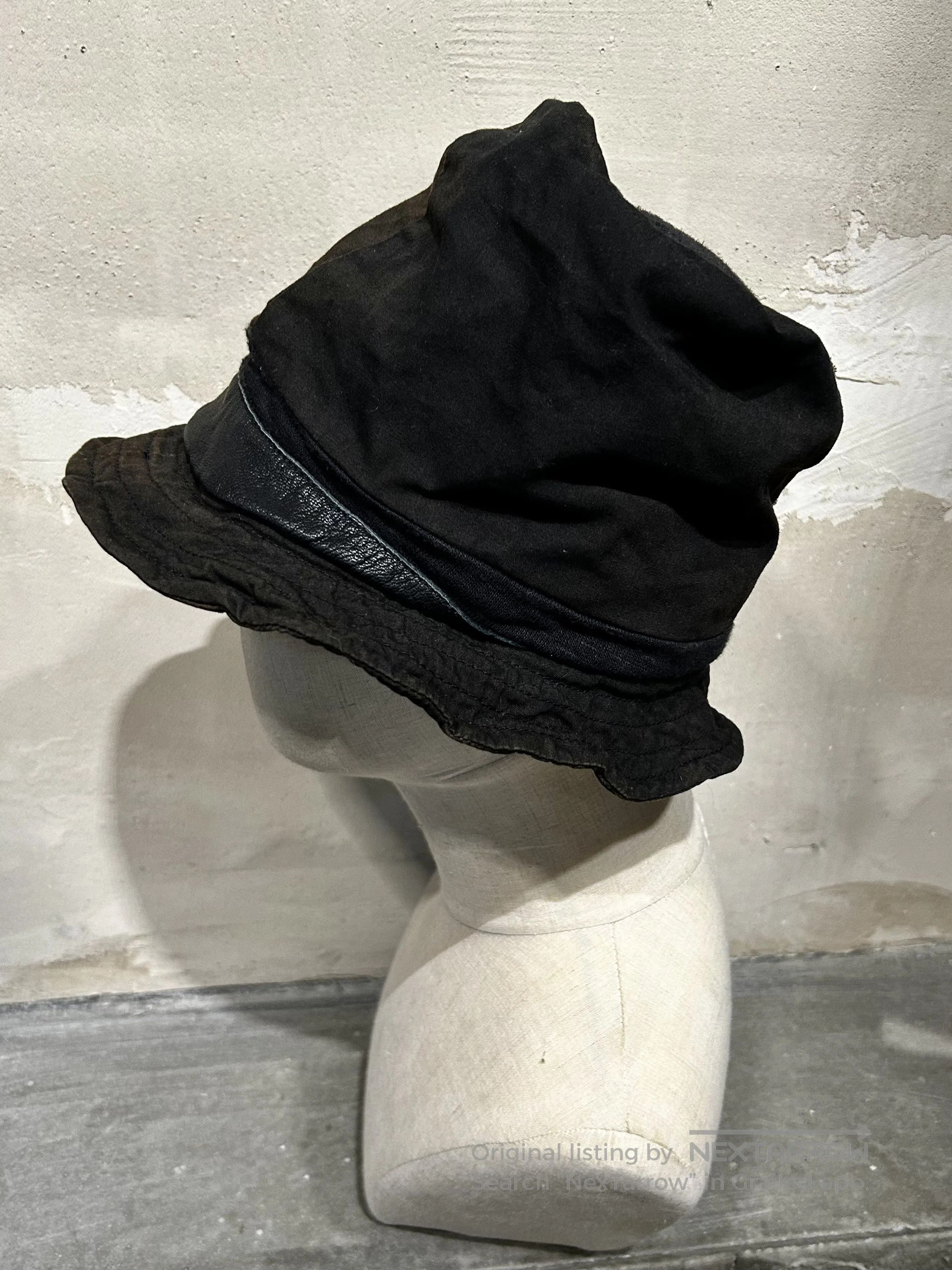 14th Addiction 14th Addiction Patchwork Leather Fedora. Size ONE SIZE - 5 Thumbnail