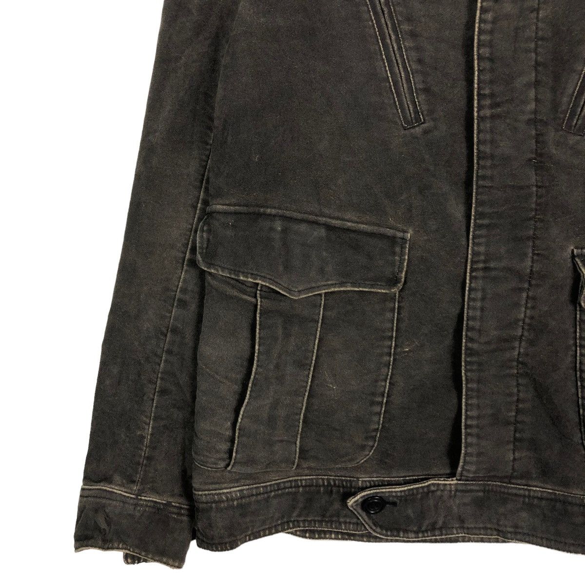 Japanese Brand × Vintage 🔥VINTAGE CHORE BIKER JACKET ADAM ET ROPE ISSEY MIYAKE Size US M / EU 48-50 / 2 - 4 Thumbnail