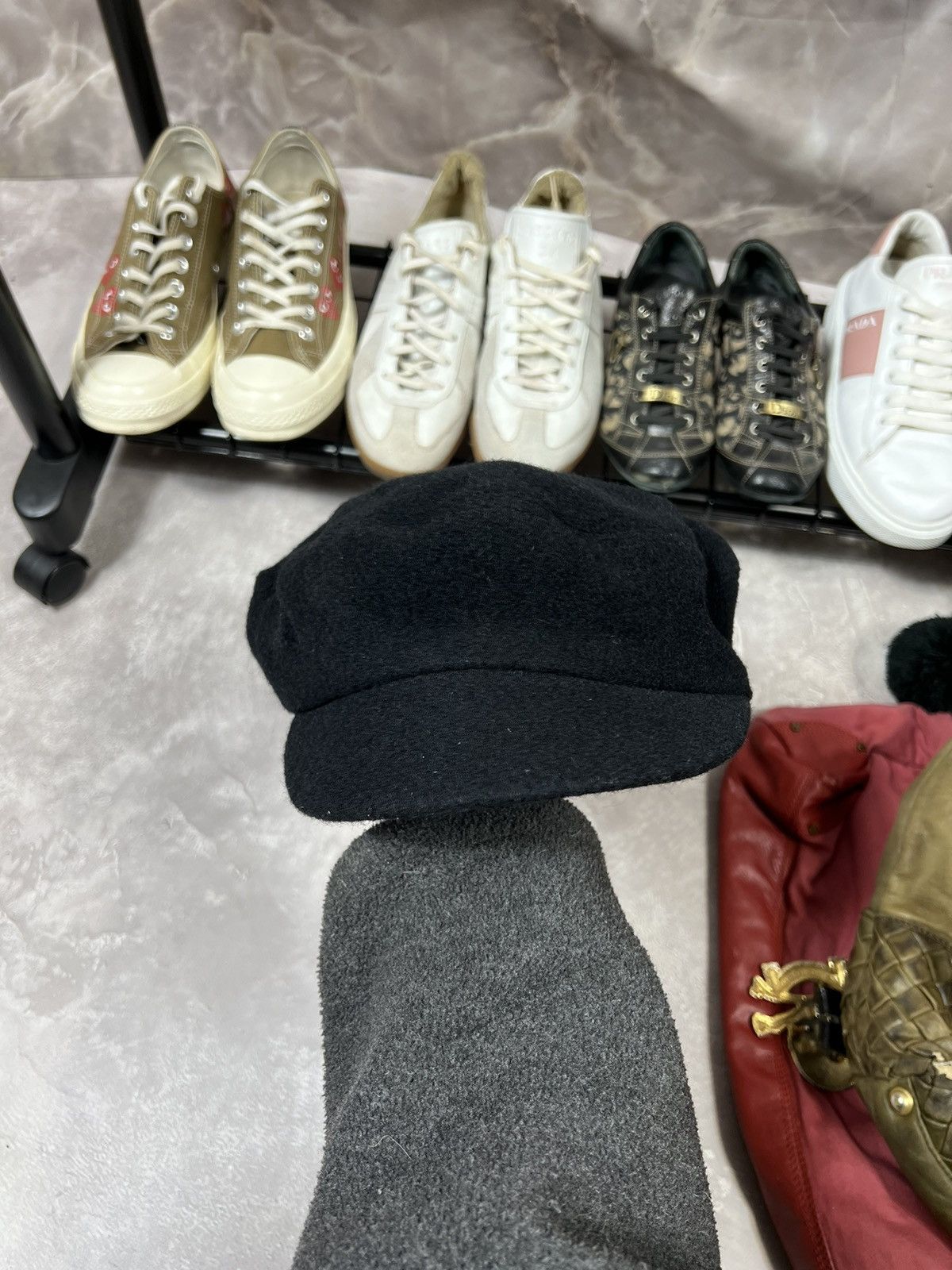 Vintage Vintage Ralph Lauren Wool Berret Hat Size ONE SIZE - 6 Thumbnail