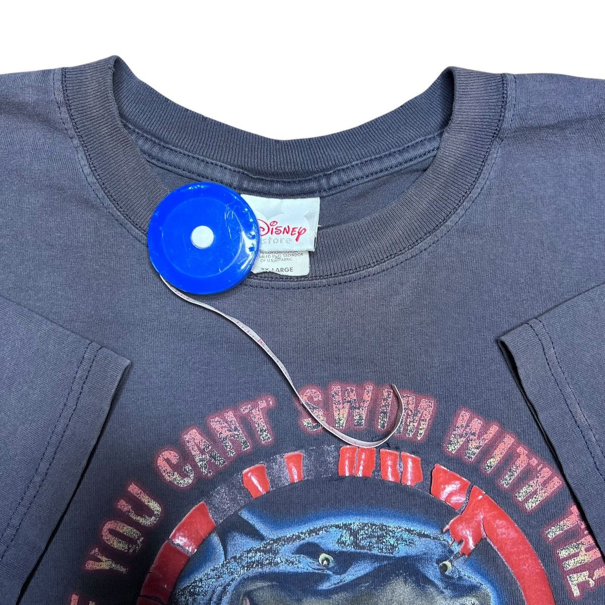 Disney × Vintage 2003 Finding Nemo Shark Can’t Swim With Big Fish Disney Tee Size US XXL / EU 58 / 5 - 3 Thumbnail