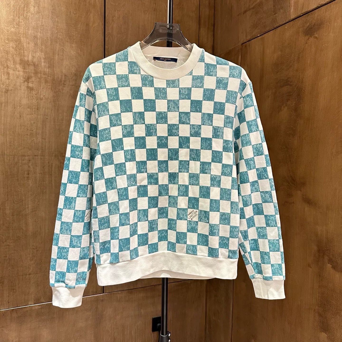 Louis Vuitton Louis Vuitton Retro Green Hoodie XS Men Size US XS / EU 42 / 0 - 1 Thumbnail