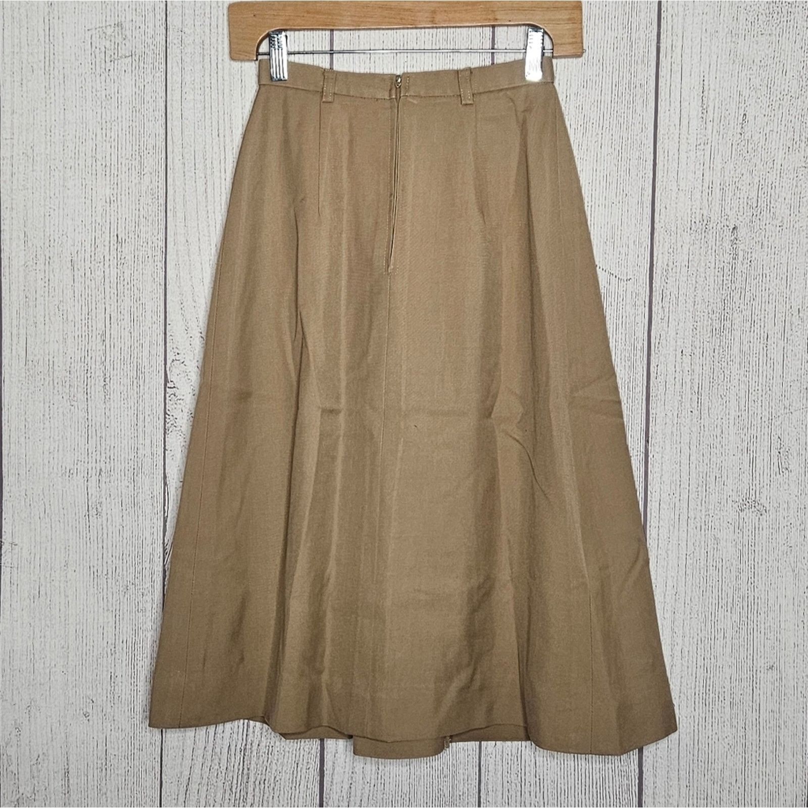 Vintage Omniform Continental Joyce Dixon Set, Trench, Blazer, Skirt Size 27" / US 4 / IT 40 - 14 Thumbnail