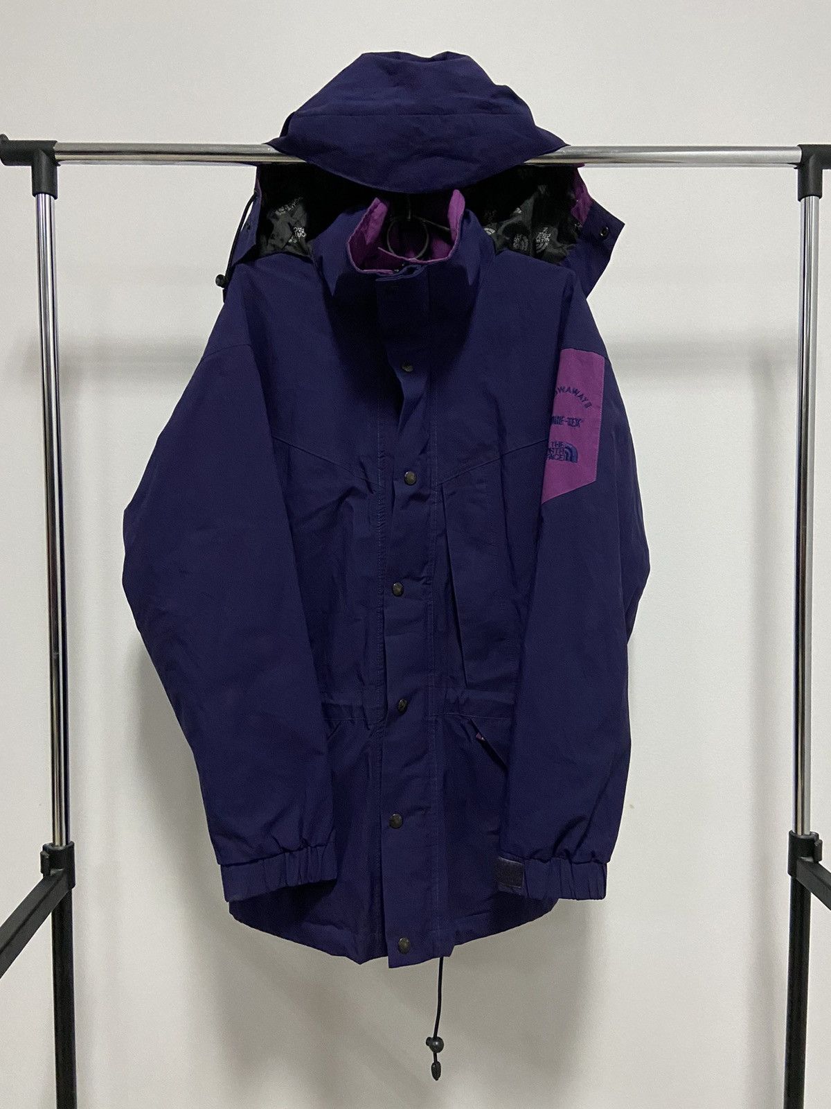 The North Face × Vintage The North Face goretex Vintage Jacket Small Logo hood zip Size US S / EU 44-46 / 1 - 1 Thumbnail