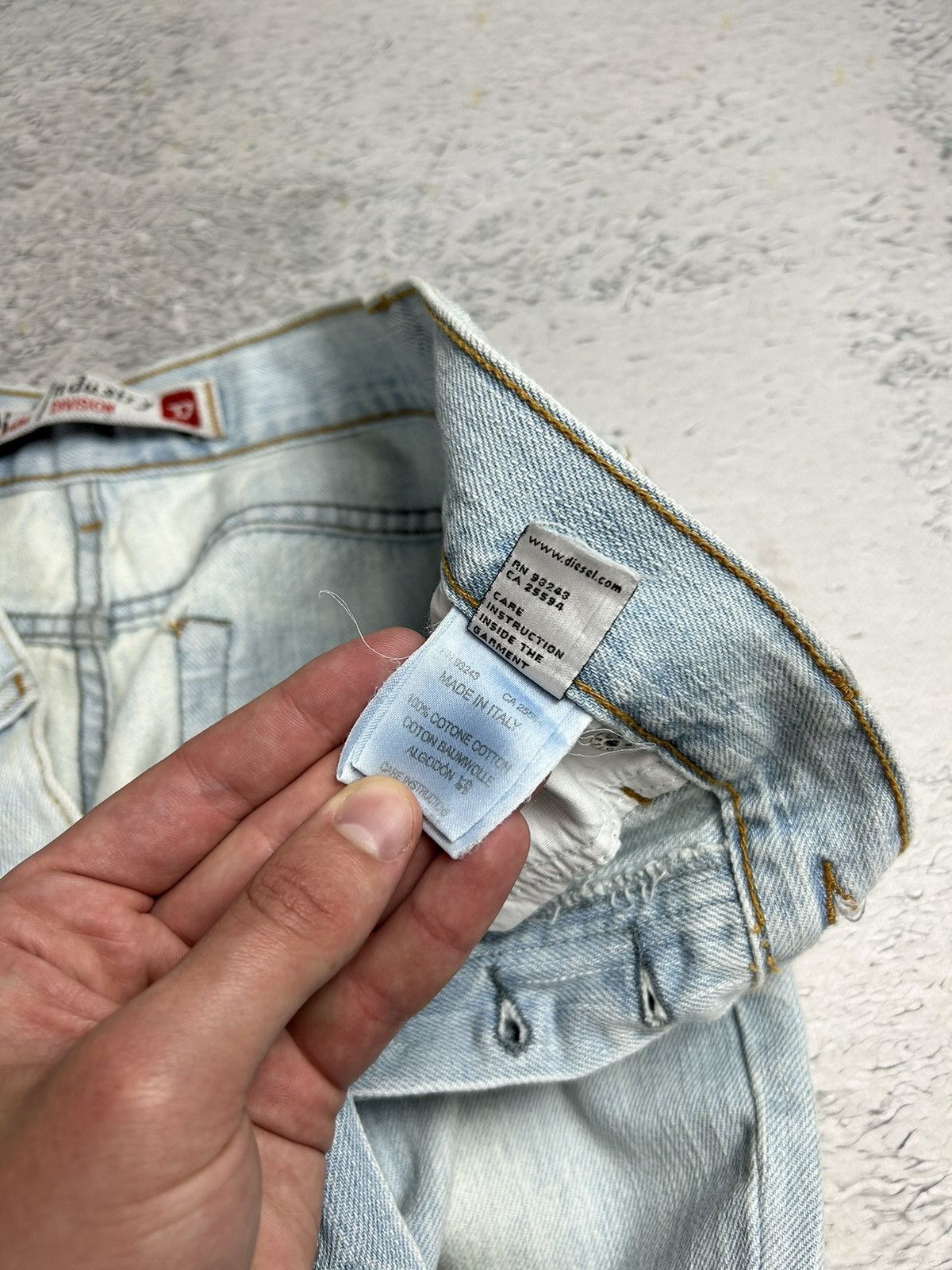 Diesel × Japanese Brand × Vintage Archive Diesel vintage jeans Distressed denim odlmoney Size US 34 / EU 50 - 10 Thumbnail