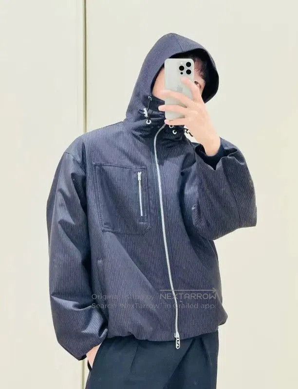 Fendi Fendi Men's Navy Wool Jacket . Size US L / EU 52-54 / 3 - 9 Thumbnail