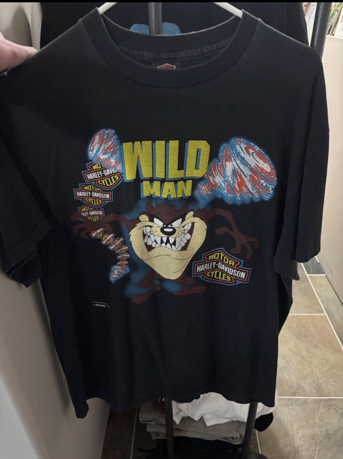 Harley Davidson Harley-Davidson x Tasmanian Devil Size US XL / EU 56 / 4 - 1 Thumbnail