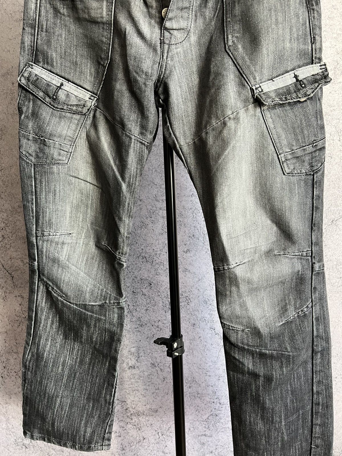 Airwalk Cargo Denim Pants Airwalk Multipocket Y2K Jeans Size US 30 / EU 46 - 10 Thumbnail