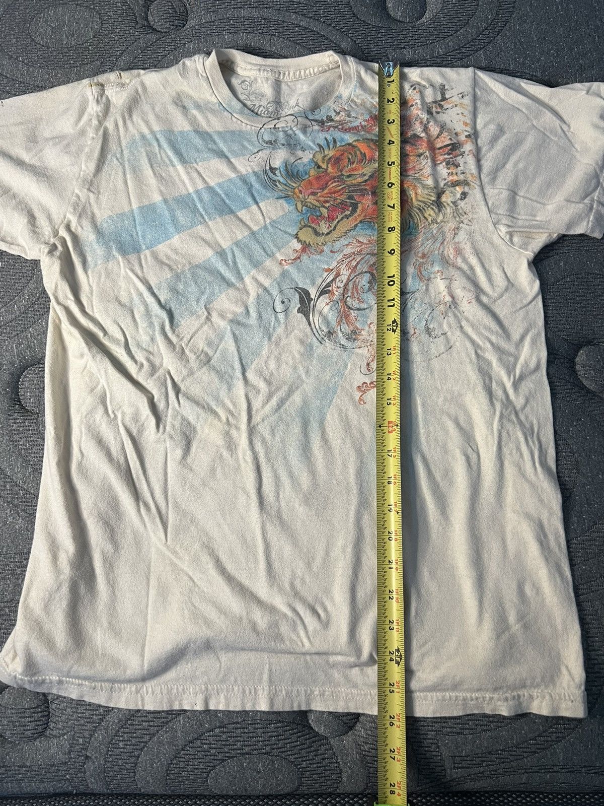 Vintage Vintage Miami Ink Y2K Ed Hardy Styled T-Shirt Size US L / EU 52-54 / 3 - 7 Thumbnail