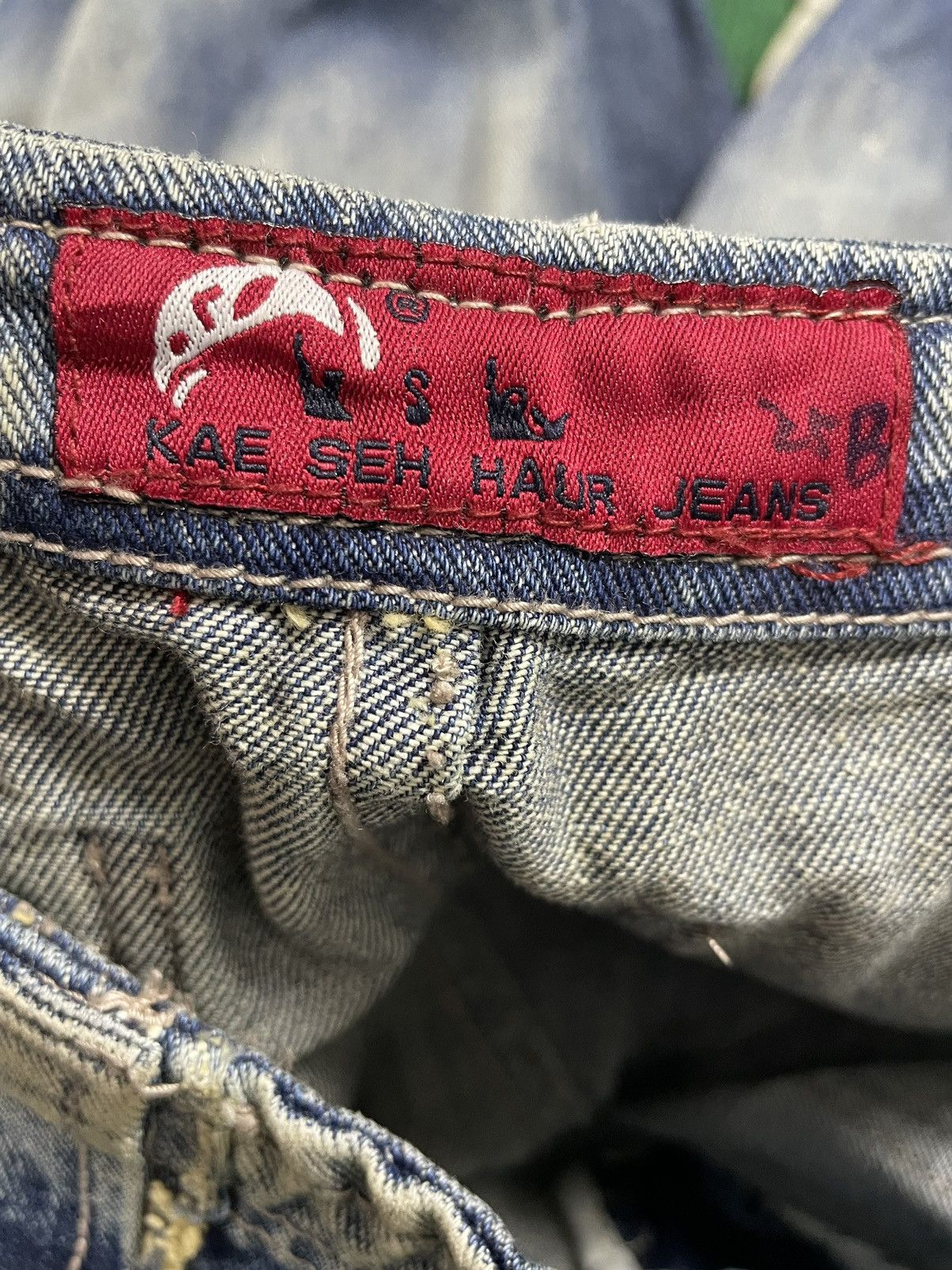 If Six Was Nine Distressed Look Japanese Jeans Multipocket Size US 30 / EU 46 - 8 Thumbnail