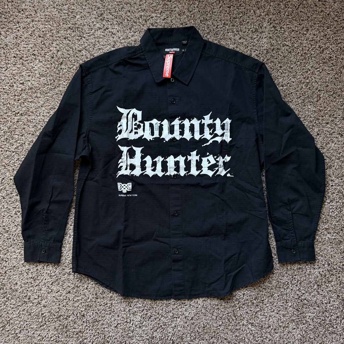 Bounty Hunter × Supreme Ripstop Shirt Size US M / EU 48-50 / 2 - 1 Preview