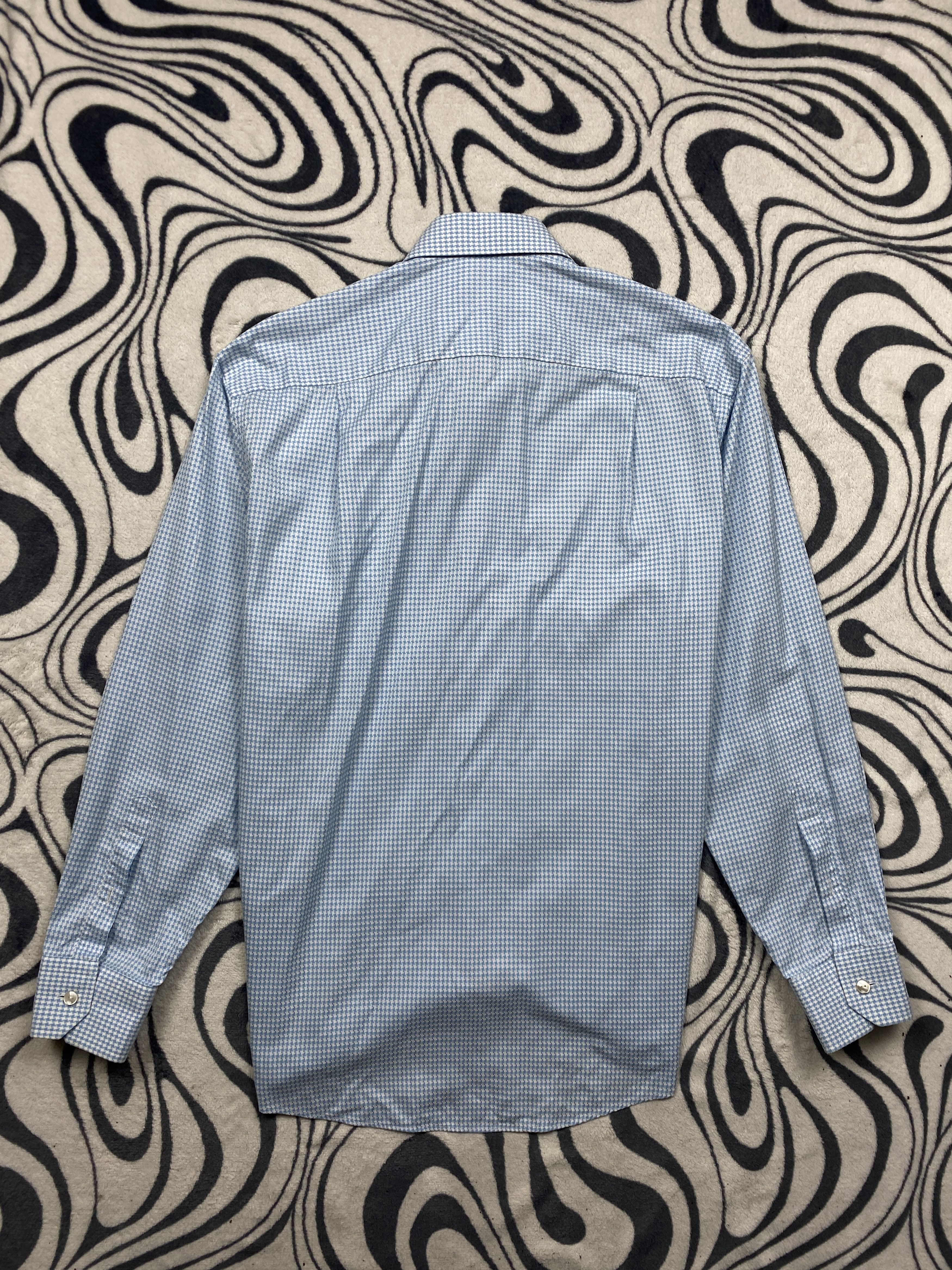 Eton × Vintage Eton Mens Long Sleeve Shirt Size US L / EU 52-54 / 3 - 6 Thumbnail