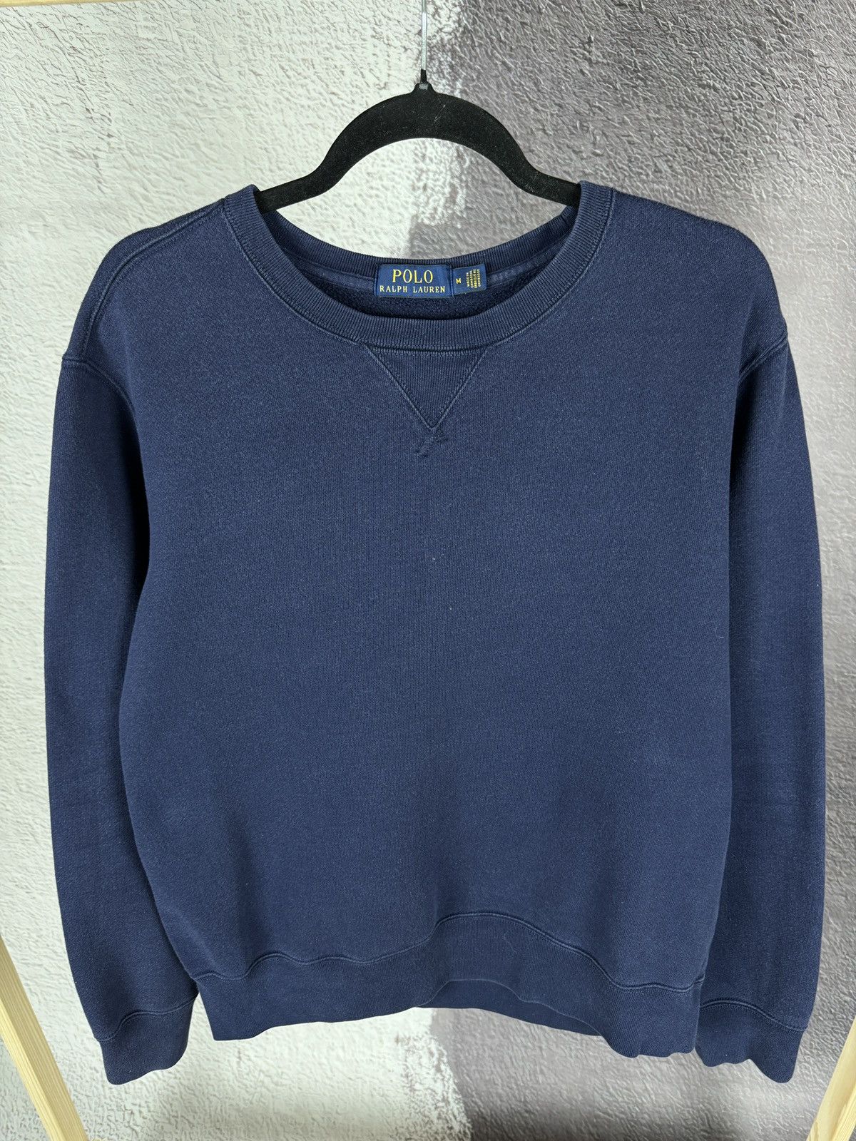 Polo Ralph Lauren Polo Ralph Lauren navy blue faded sweatshirt size M Size US M / EU 48-50 / 2 - 3 Thumbnail