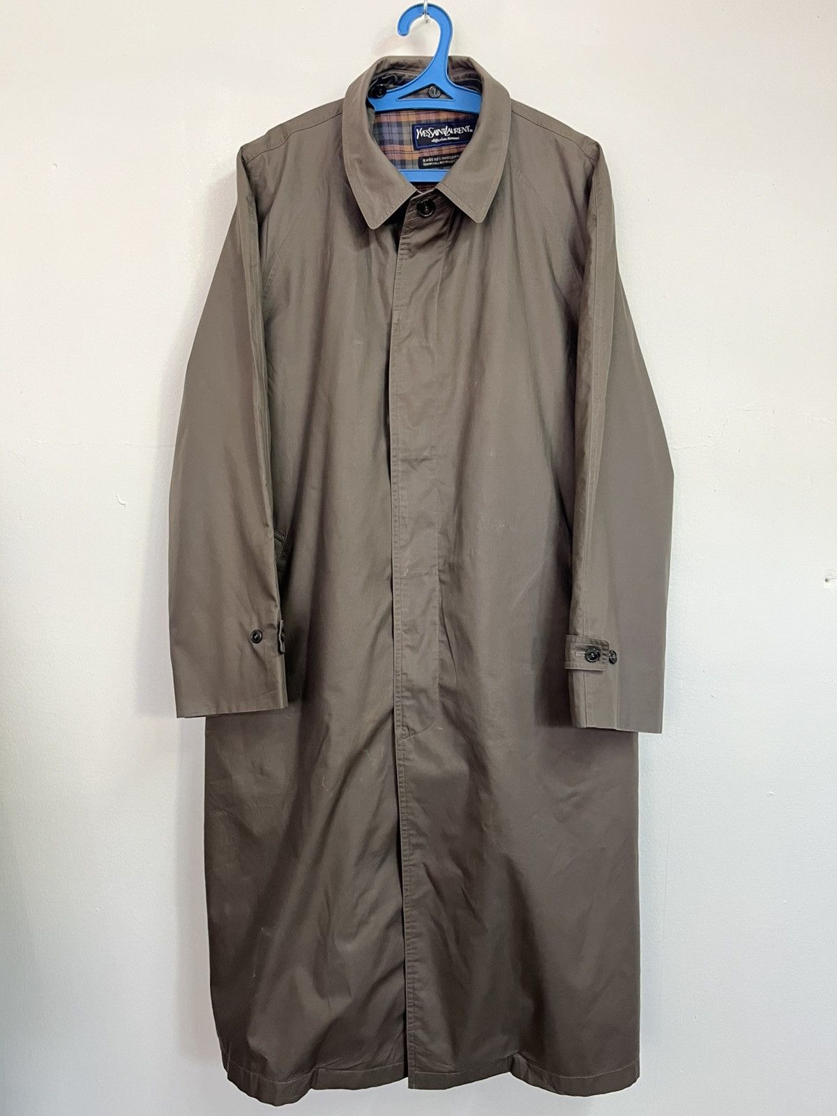 Yves Saint Laurent 💥Vintage!Accept Offer 90s CLASSIC CUT SAINT LAURENT TRENCH Size US L / EU 52-54 / 3 - 1 Thumbnail