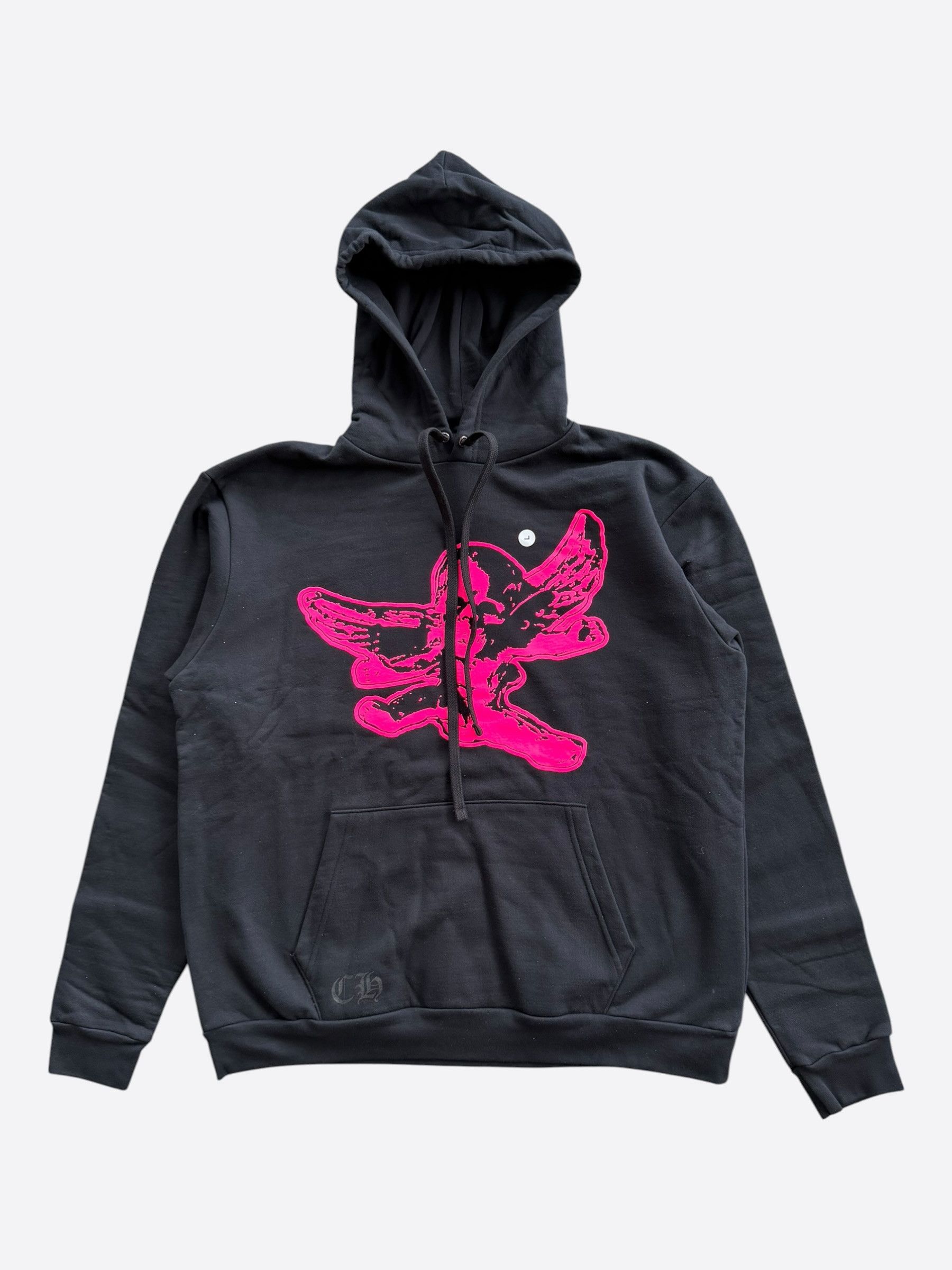 Chrome Hearts Chrome Hearts Black & Pink Foti Graphic Hoodie Size US XL / EU 56 / 4 - 1 Thumbnail