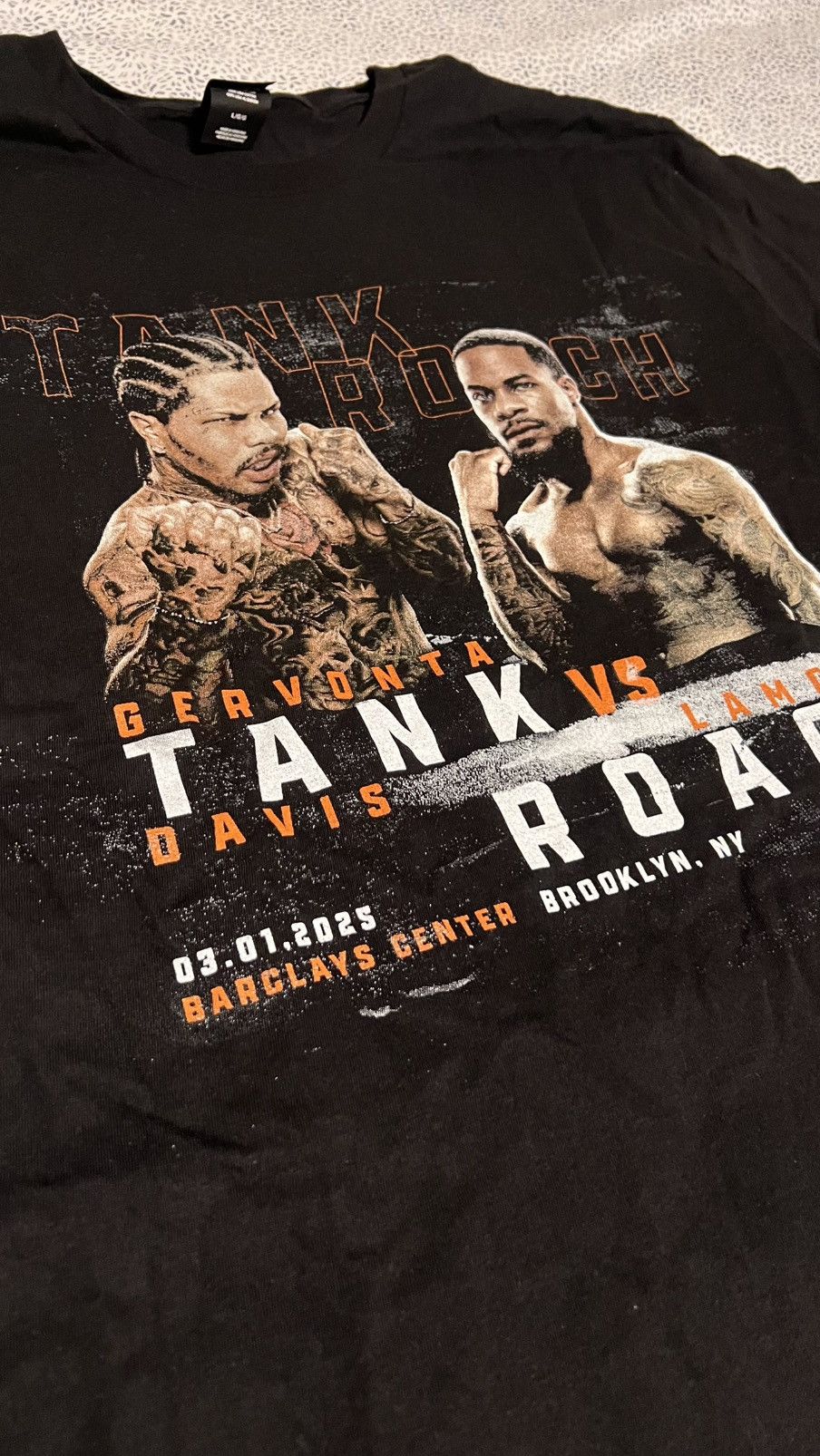 Gervonta vs Roach Fight Tee