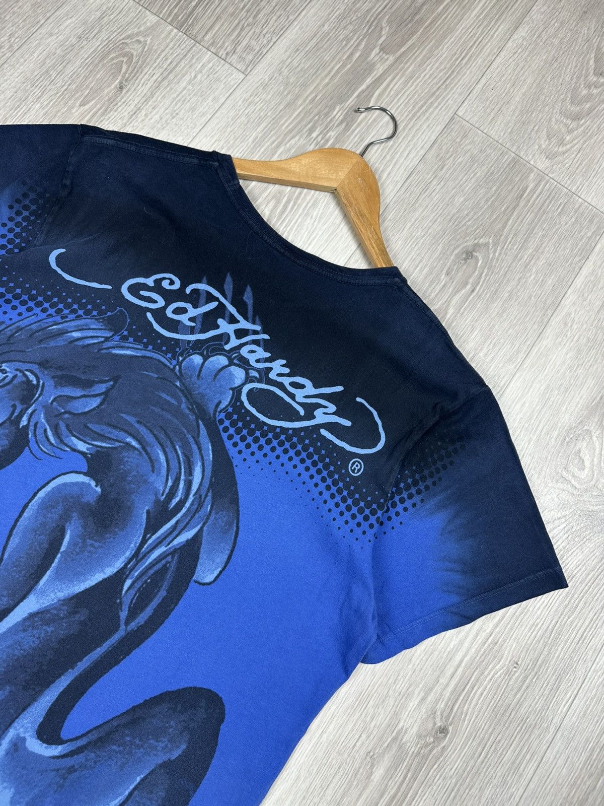 Ed Hardy Vintage Ed Hardy by Christian Audigier Big Logo Lion Rare Size US XL / EU 56 / 4 - 7 Thumbnail