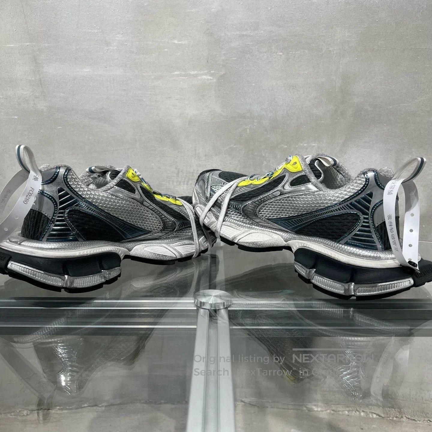 Balenciaga Balenciaga Vintage Dad Shoes in Silver Gray Size US 9 / EU 42 - 5 Thumbnail