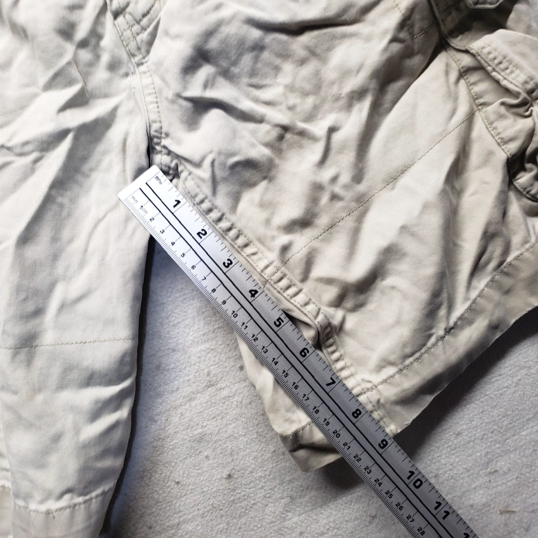 Nautica VINTAGE Nautica Cargo Shorts Men's Size 31 Khaki Cotton 90s Size US 31 - 6 Thumbnail