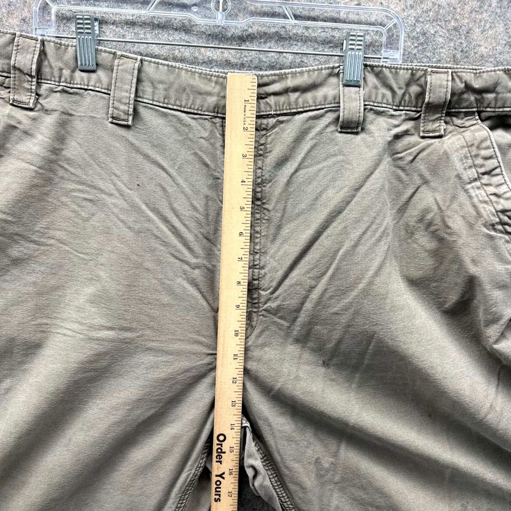 Carhartt VINTAGE? No — Carhartt Pants Men 46x30 Khaki Beige Canvas B151 LBR Cargo Pocket Straight Front Regular Waist 46in Cotton Workwear Accessories Temporis Size US 30 / EU 46 - 7 Thumbnail