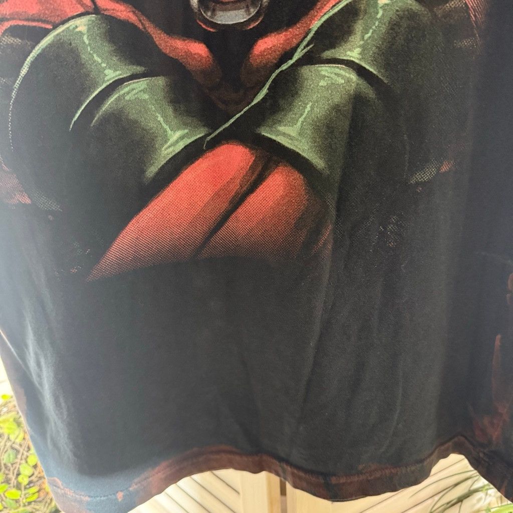 Marvel Comics Marvel Deadpool T-shirt bleached retro style black men's M Size US M / EU 48-50 / 2 - 12 Thumbnail
