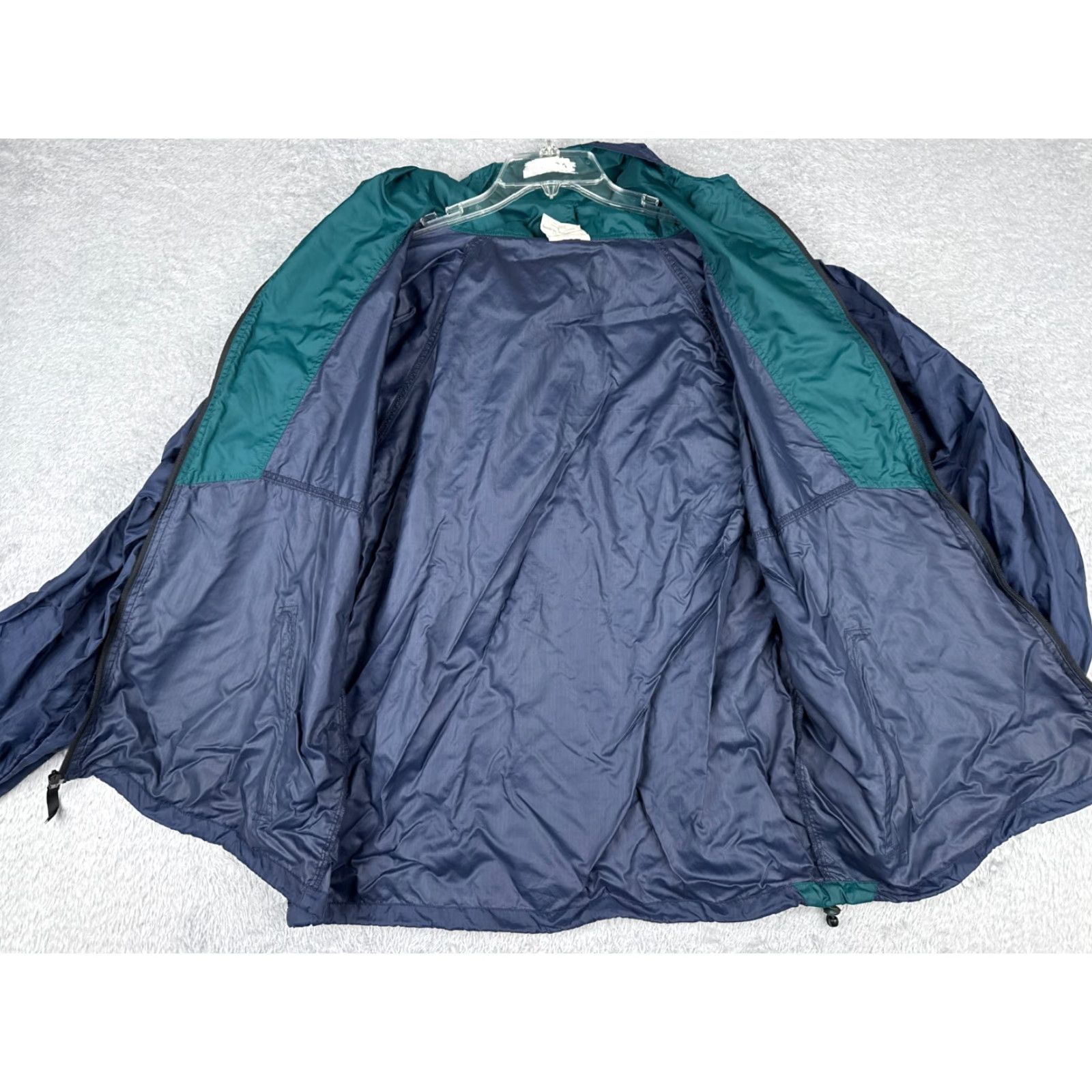 Helly Hansen Helly Hansen Jacket Adult Large Blue Full Zip Windbreaker Hood Nylon Shell Mens Size US L / EU 52-54 / 3 - 2 Thumbnail