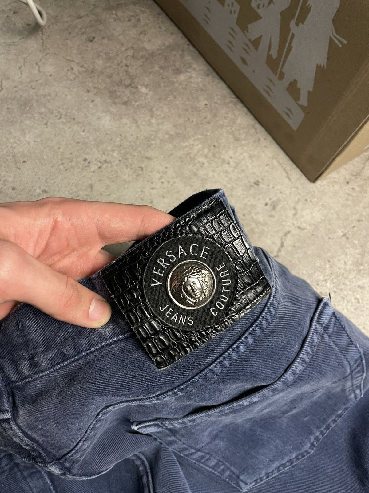 Versace Jeans Couture Vintage Versace Jeans Signature Made in Italy 90s Denim Size US 38 / EU 54 - 5 Thumbnail