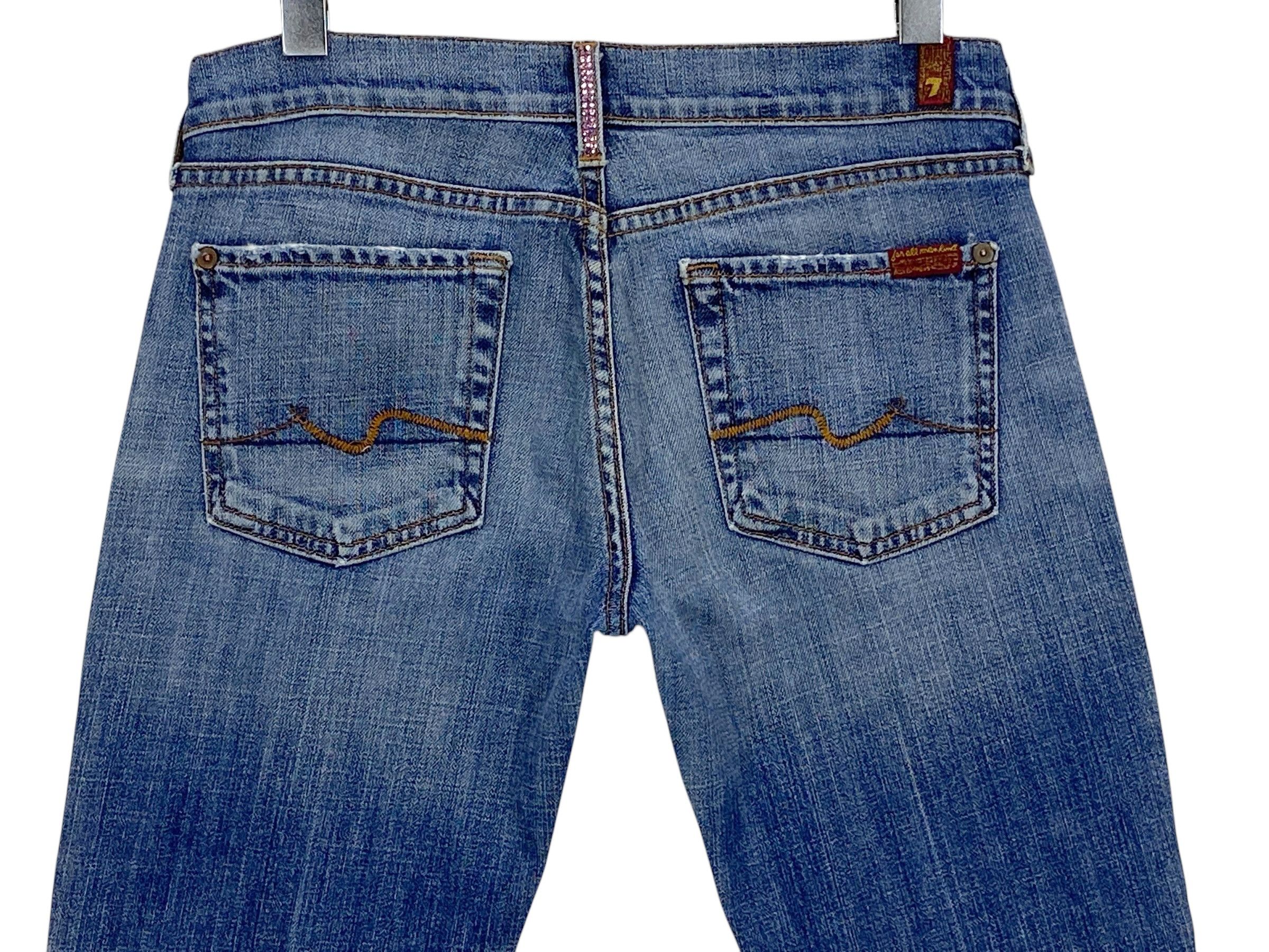 7 For All Mankind 7 for all Mankind Jeans Flare Jeans Size 28" / US 6 / IT 42 - 5 Thumbnail