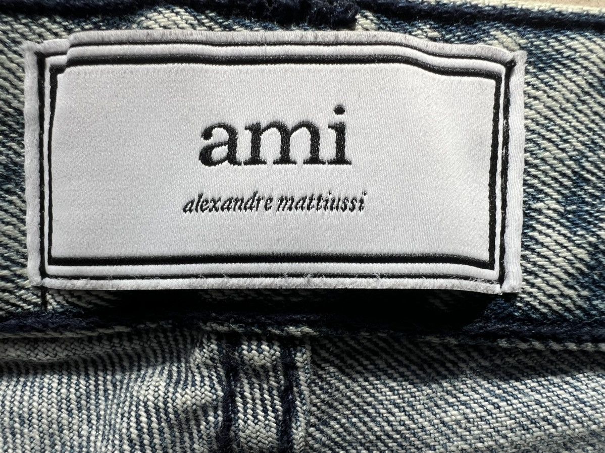 AMI AMI Tapered Fit Jeans - Vintage Bleached Size US 27 - 12 Thumbnail
