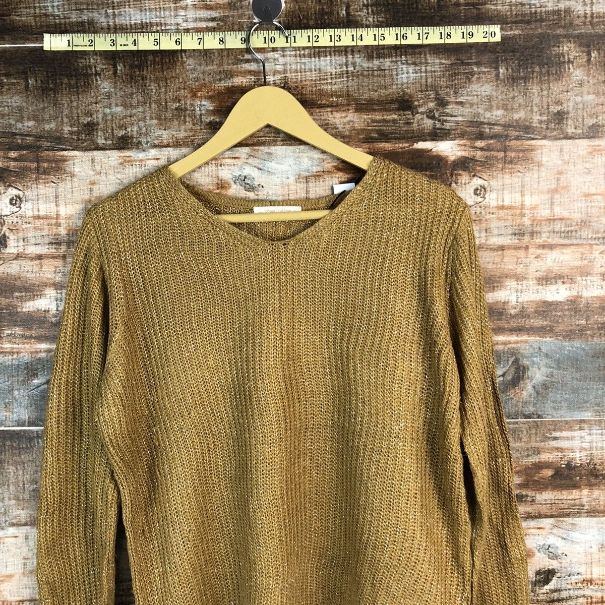 Homespun Knitwear Choco Raffine Brown Knitwear #A2337 Size M / US 6-8 / IT 42-44 - 5 Thumbnail