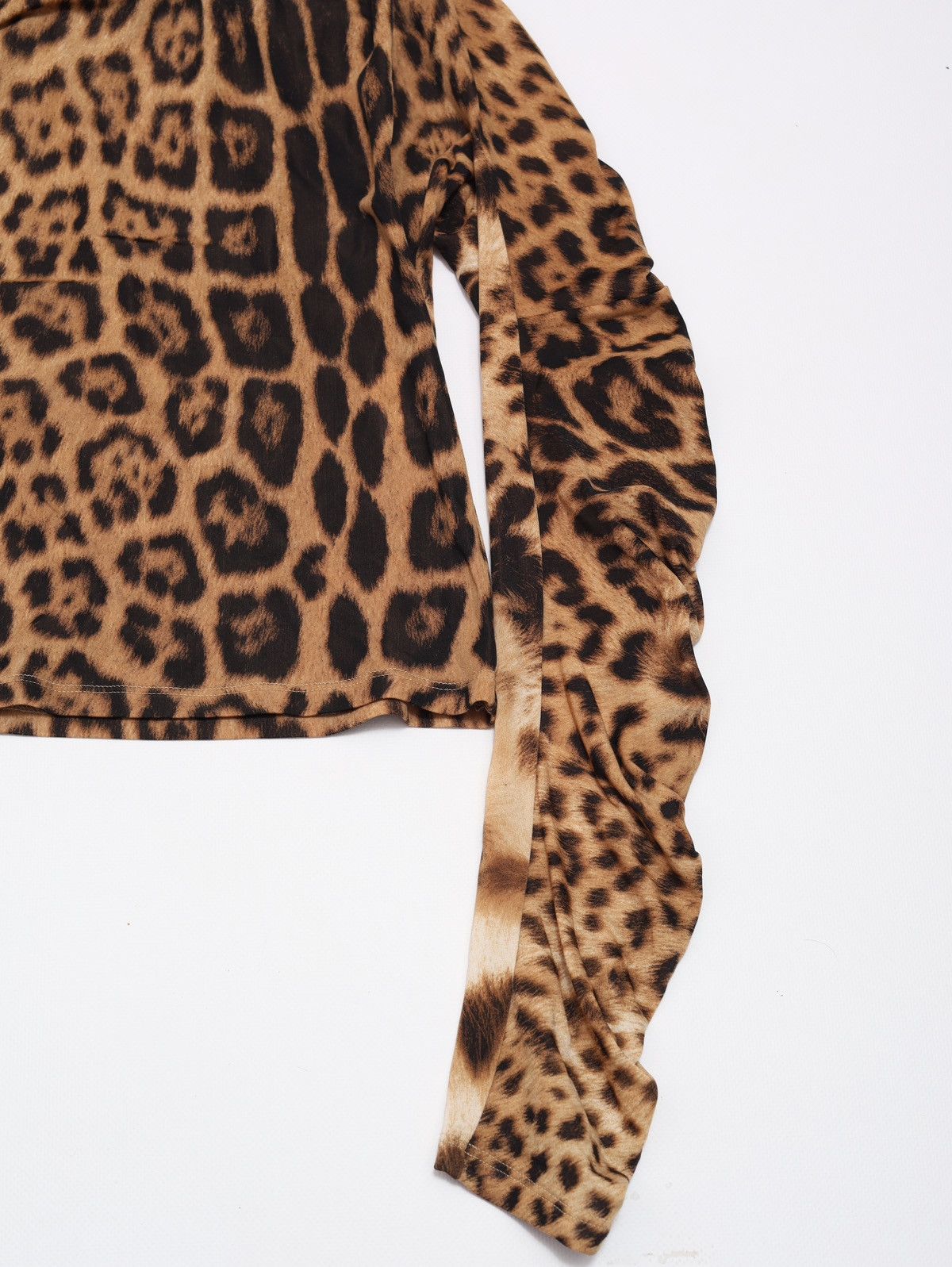 Roberto Cavalli Roberto Cavalli Vintage Leopard Full Print Long Sleeve Top Size S / US 4 / IT 40 - 6 Thumbnail