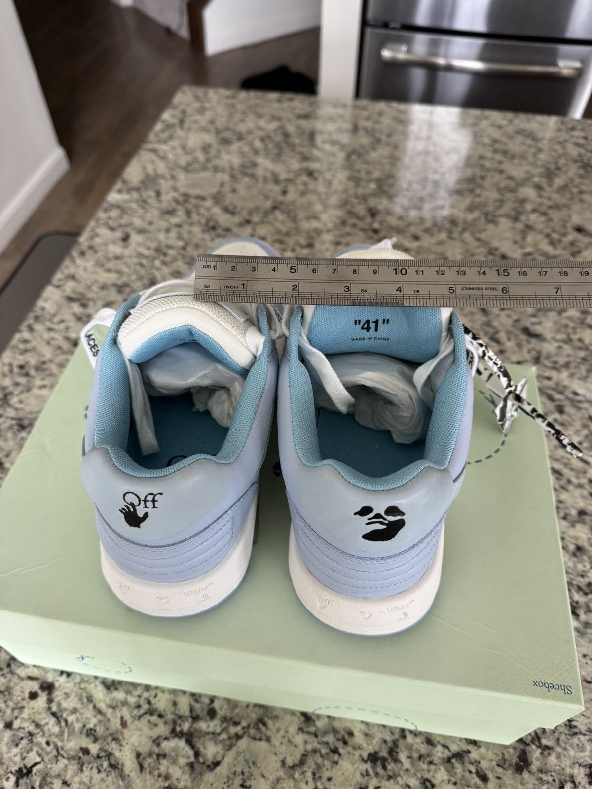 Off-White Off-White Out Of Office Sneakers Size US 8 / EU 41 - 12 Thumbnail
