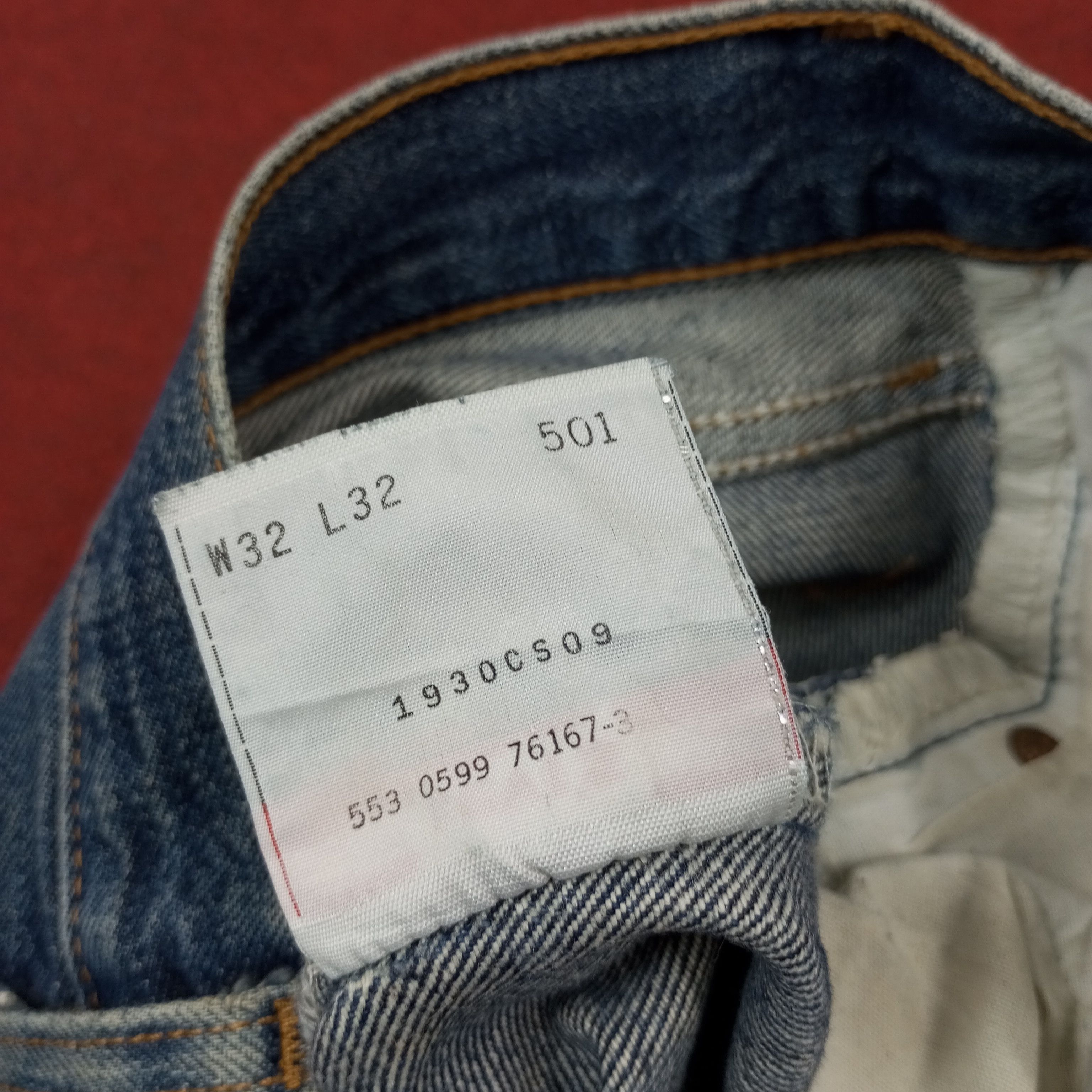 Levi's Levis 501 Streetwear Style Distressed Jeans c235n18 Size US 30 / EU 46 - 14 Thumbnail